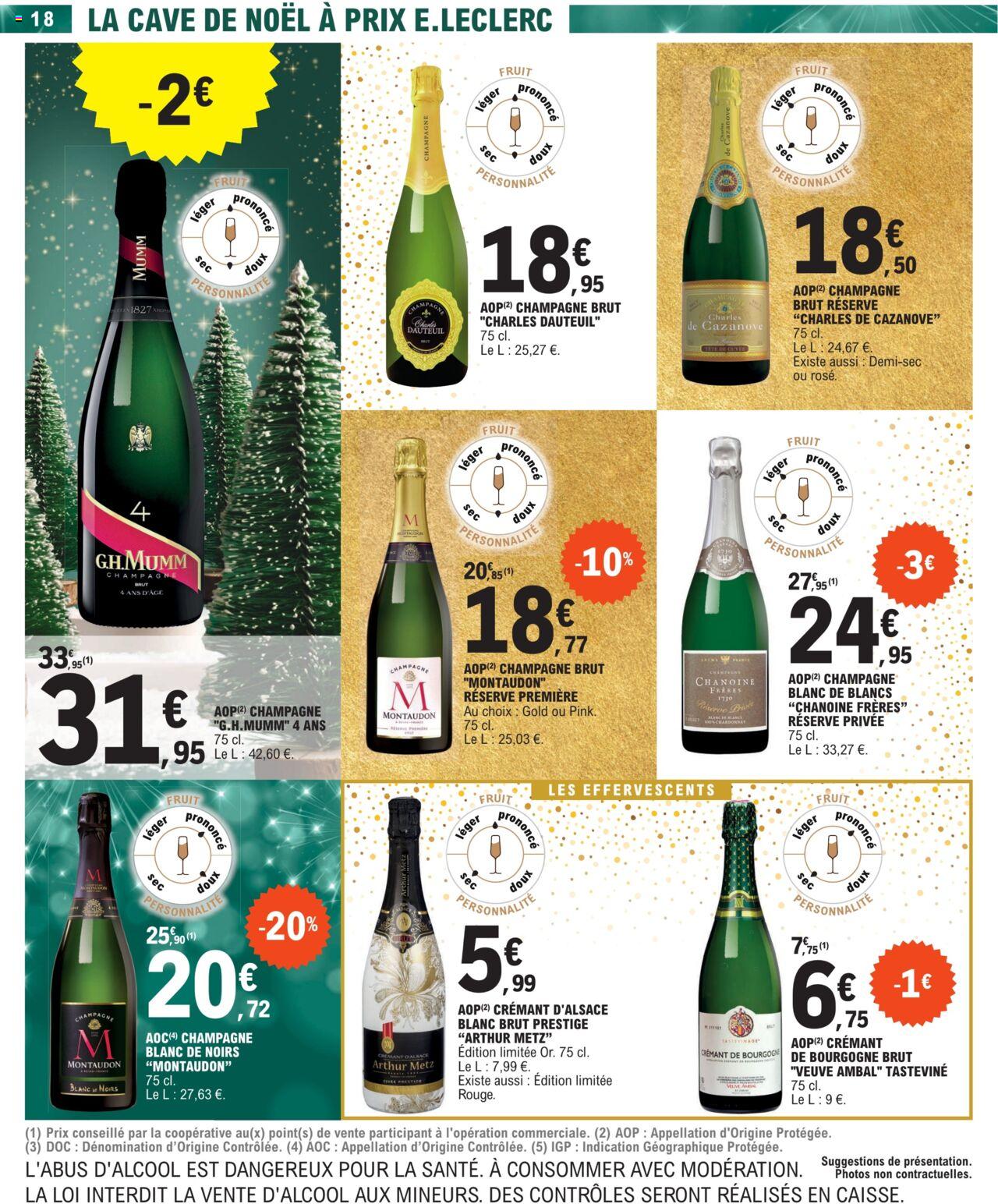 Catalogue E.leclerc 19 – 31 Décembre 2023 Page 18