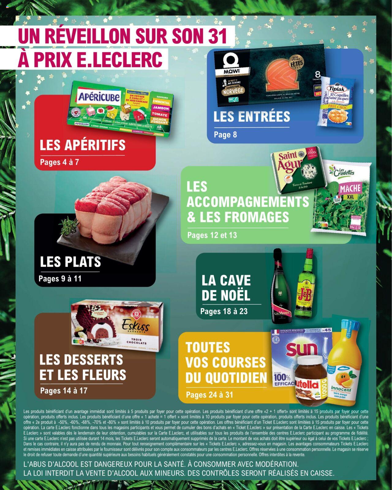 Catalogue E.leclerc 19 – 31 Décembre 2023 Page 2