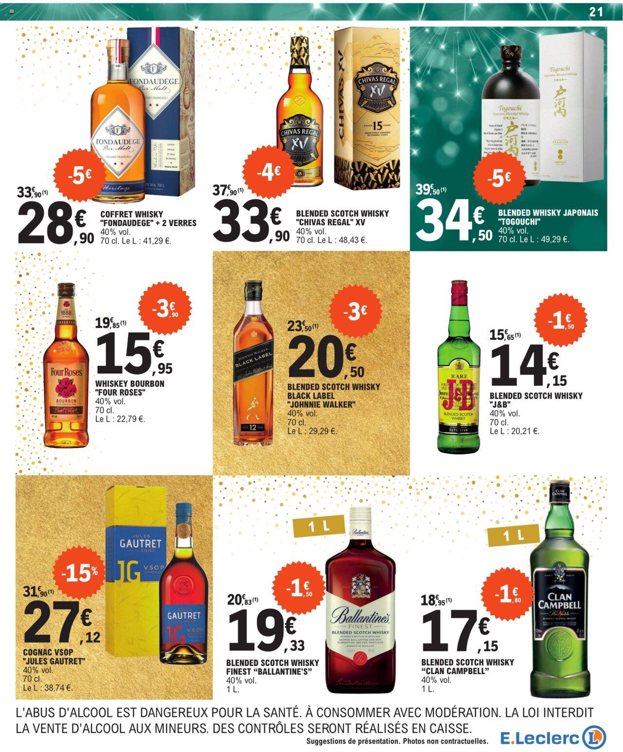 Catalogue E.leclerc 19 – 31 Décembre 2023 Page 21