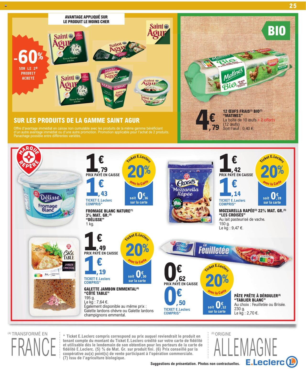 Catalogue E.leclerc 19 – 31 Décembre 2023 Page 25
