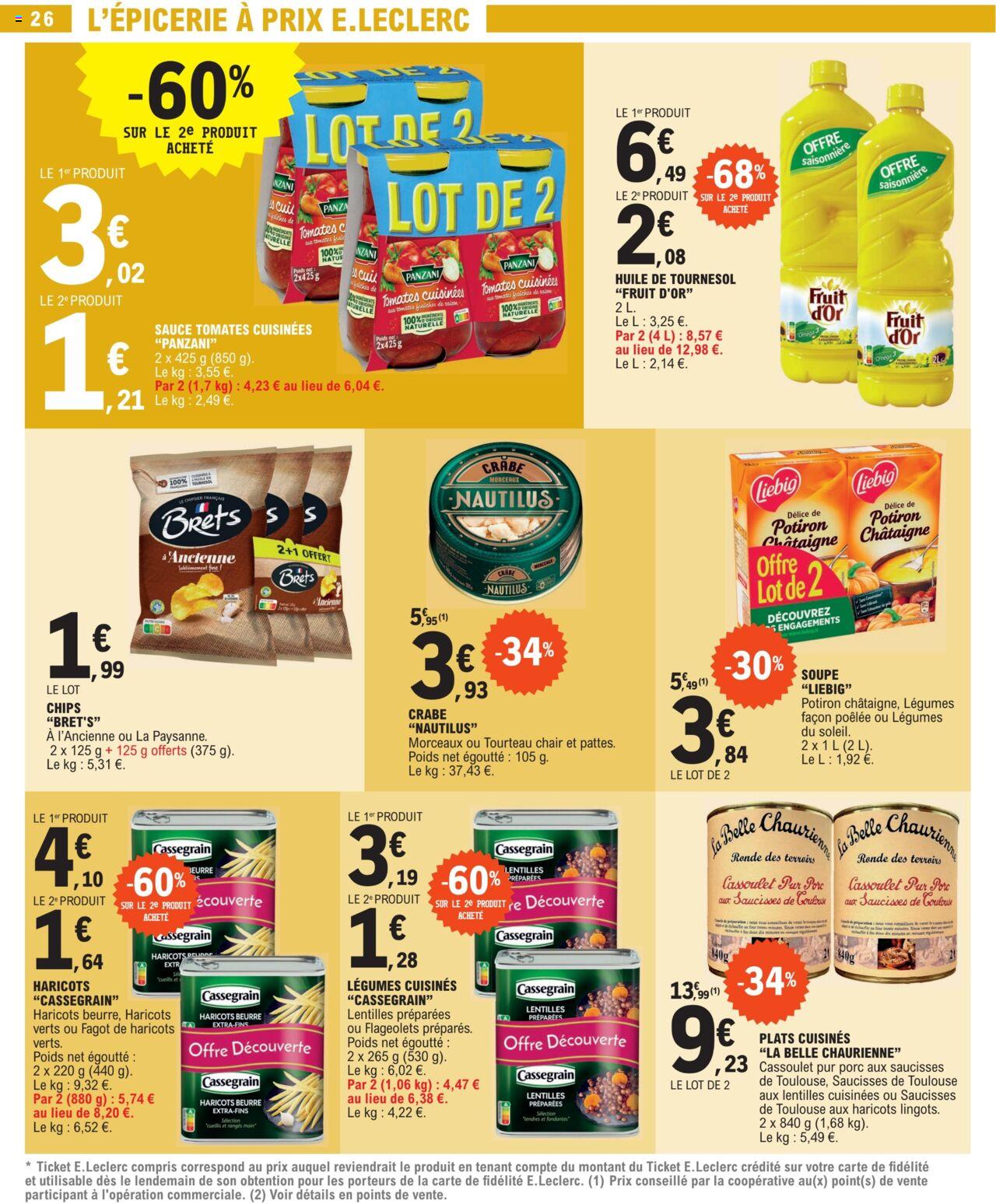 Catalogue E.leclerc 19 – 31 Décembre 2023 Page 26