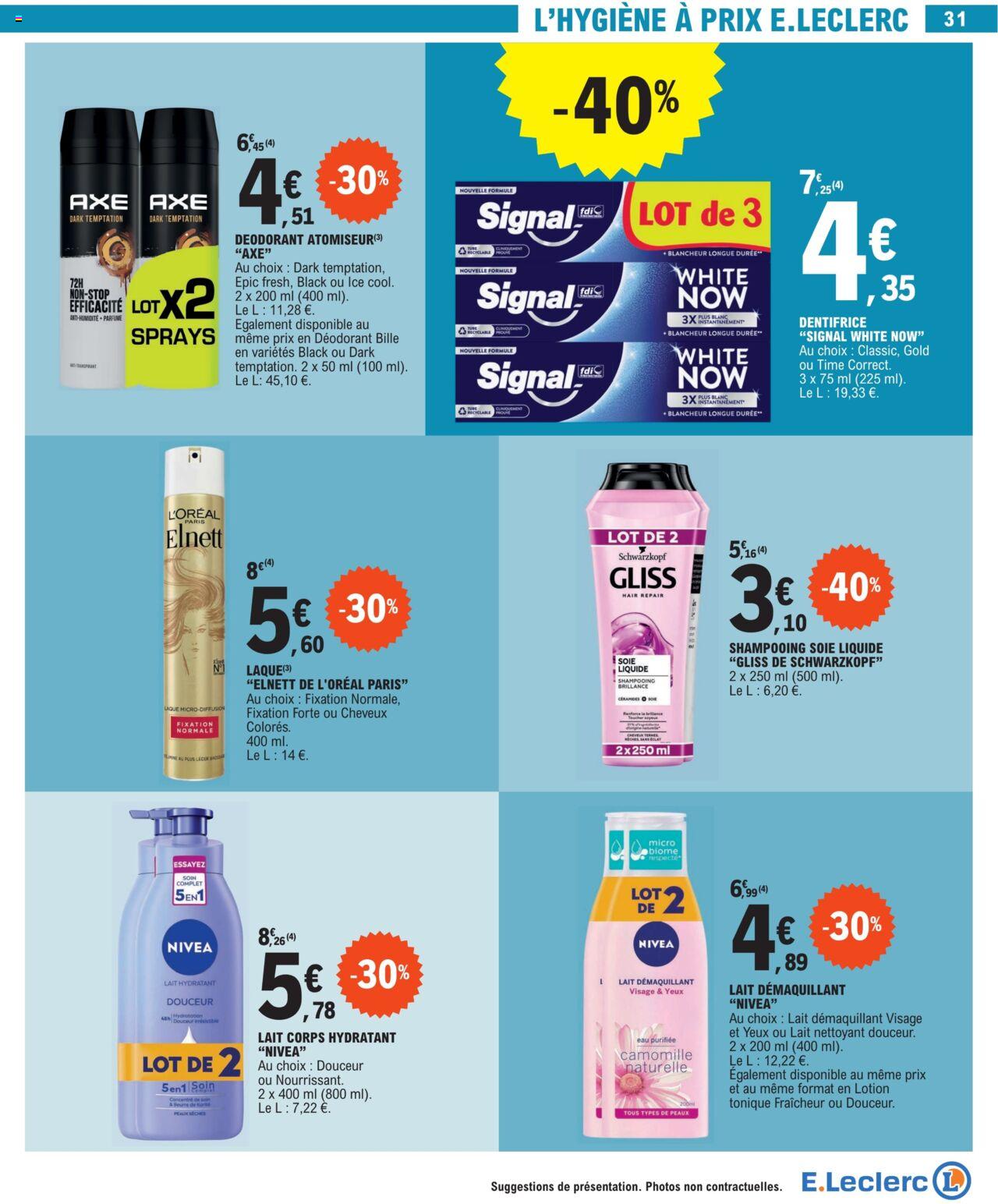 Catalogue E.leclerc 19 – 31 Décembre 2023 Page 31