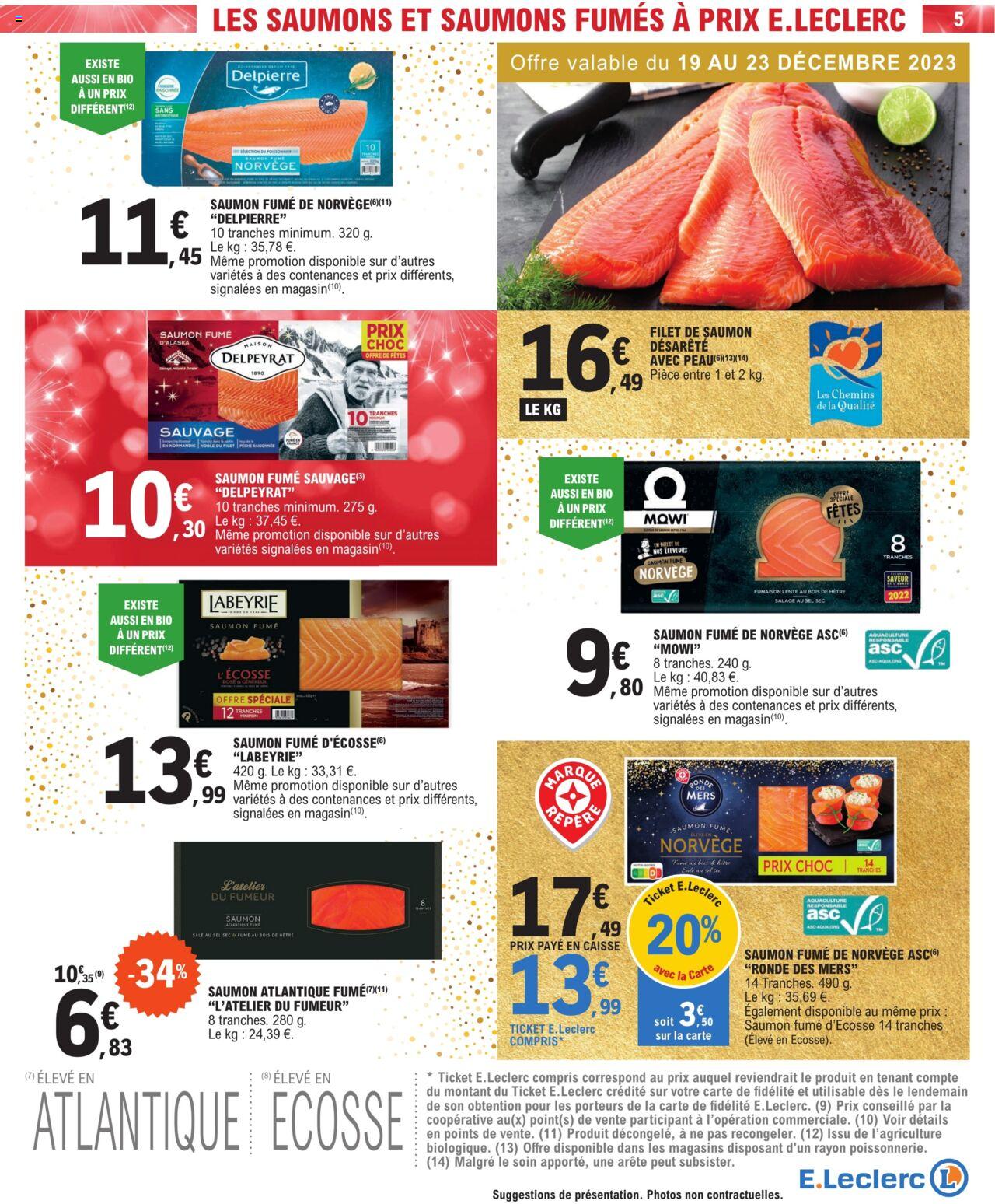 Catalogue E.leclerc 19 – 31 Décembre 2023 Page 5