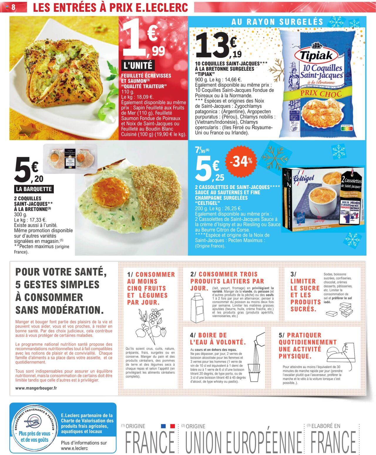 Catalogue E.leclerc 19 – 31 Décembre 2023 Page 8