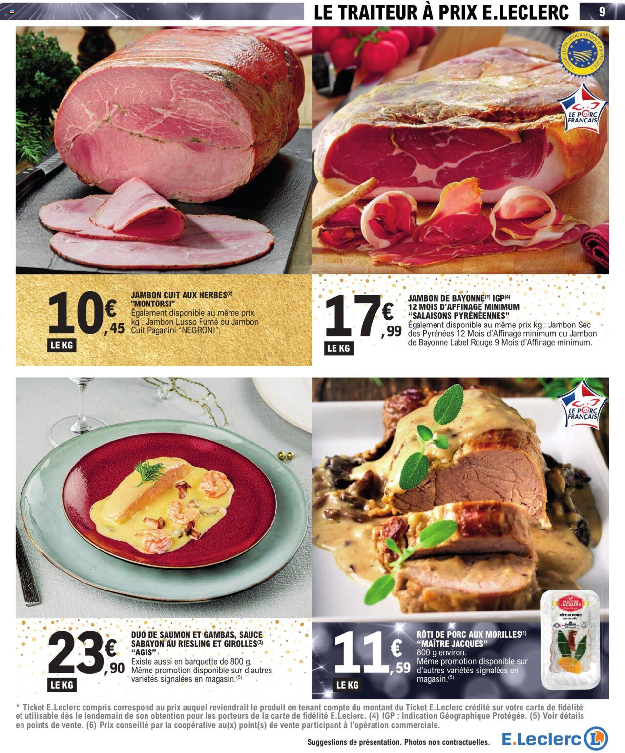 Catalogue E.leclerc 19 – 31 Décembre 2023 Page 9