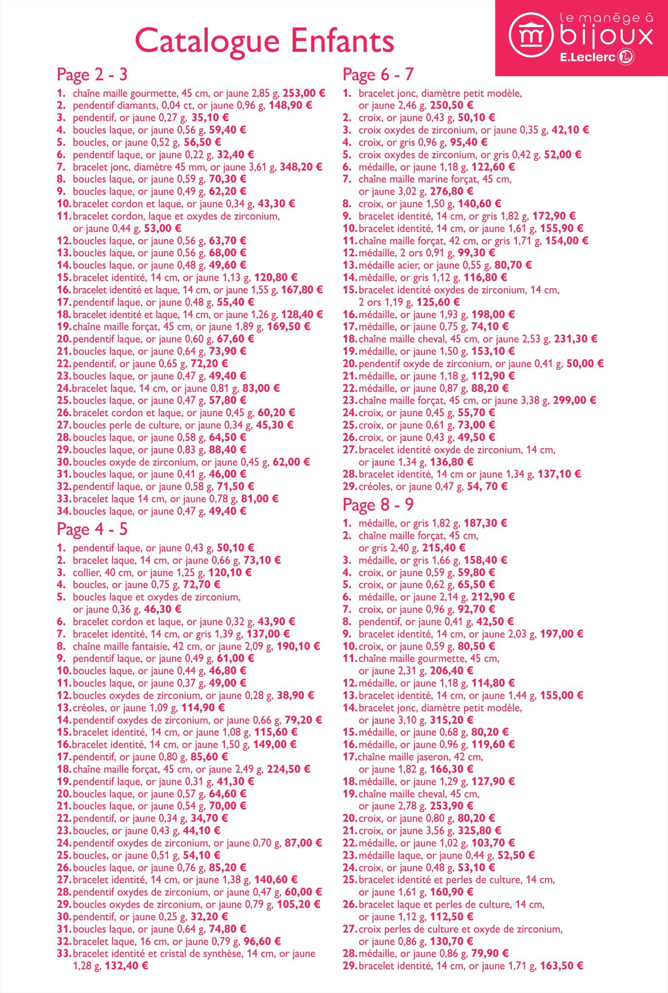 Catalogue E.leclerc 19 Avril – 31 Décembre 2023 Page 17