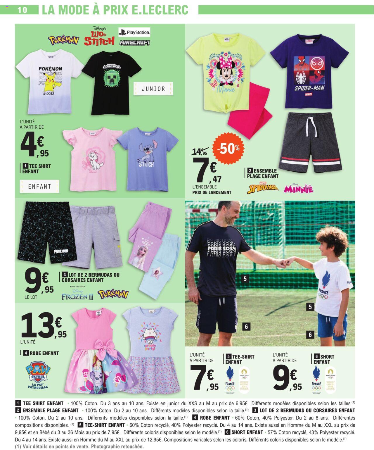 Catalogue E.leclerc 2 – 13 Avril 2024 Page 10