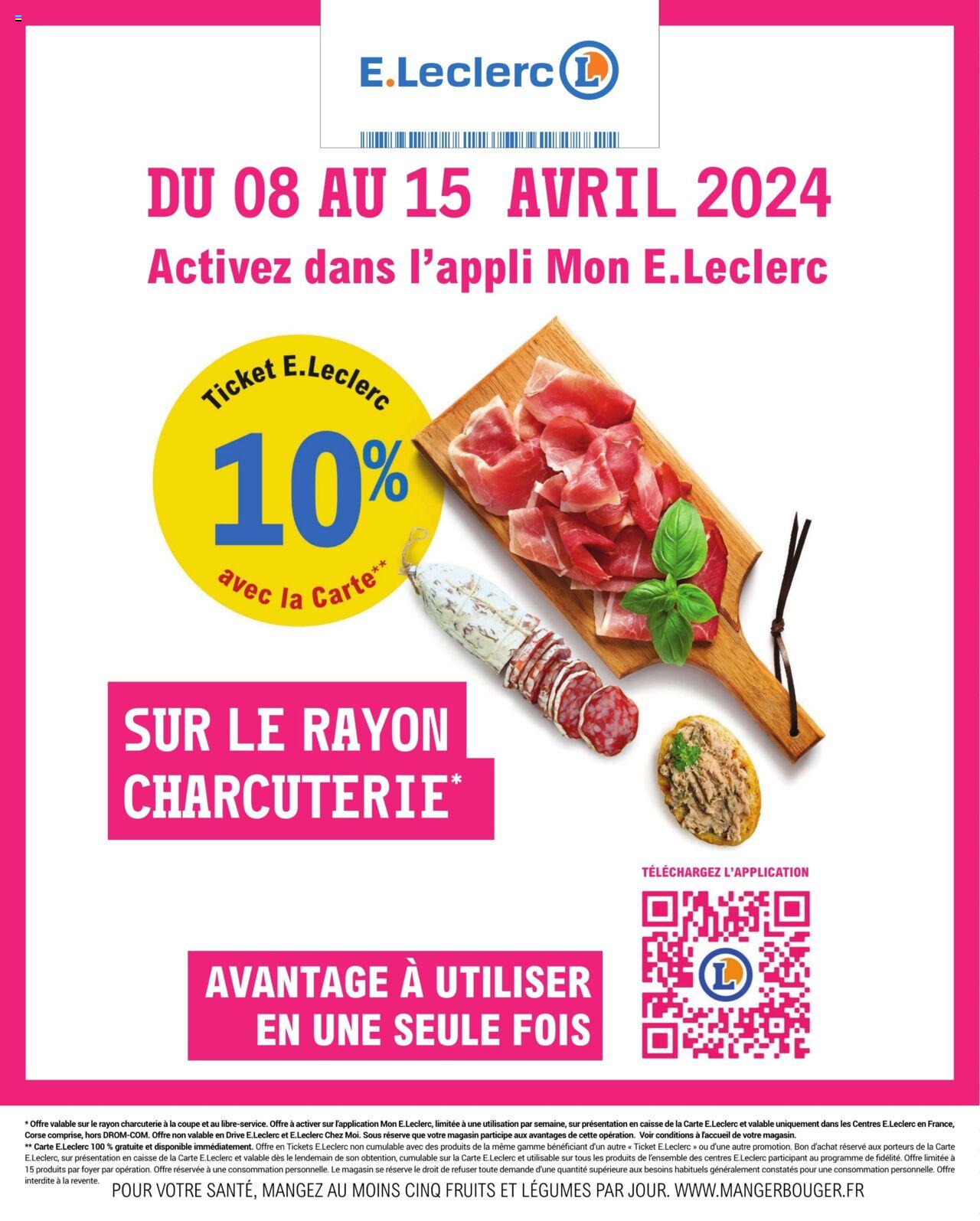 Catalogue E.leclerc 2 – 13 Avril 2024 Page 38