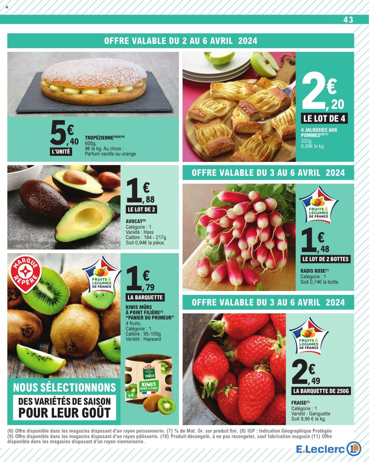 Catalogue E.leclerc 2 – 13 Avril 2024 Page 43