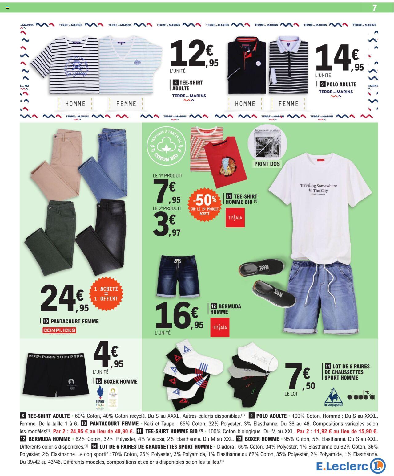 Catalogue E.leclerc 2 – 13 Avril 2024 Page 7