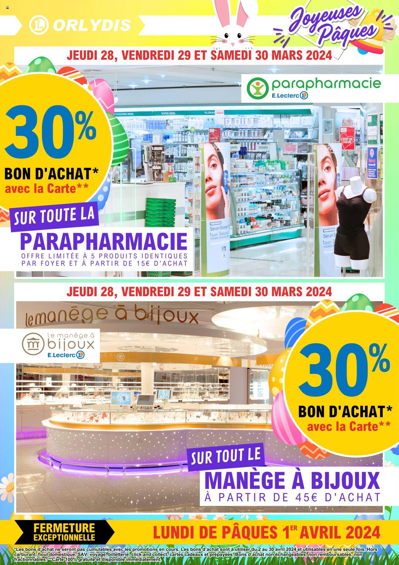 Catalogue E.leclerc 2 – 30 Avril 2024 Page 3