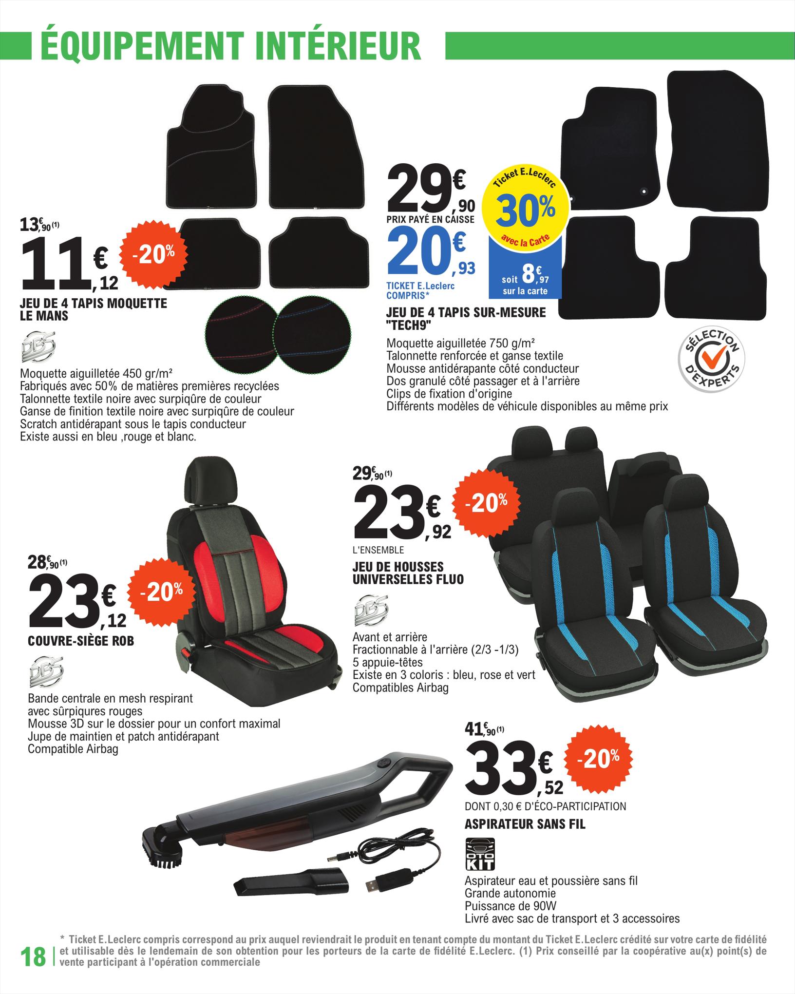 Catalogue E.leclerc 20 Juin – 22 Juillet 2023 Page 18