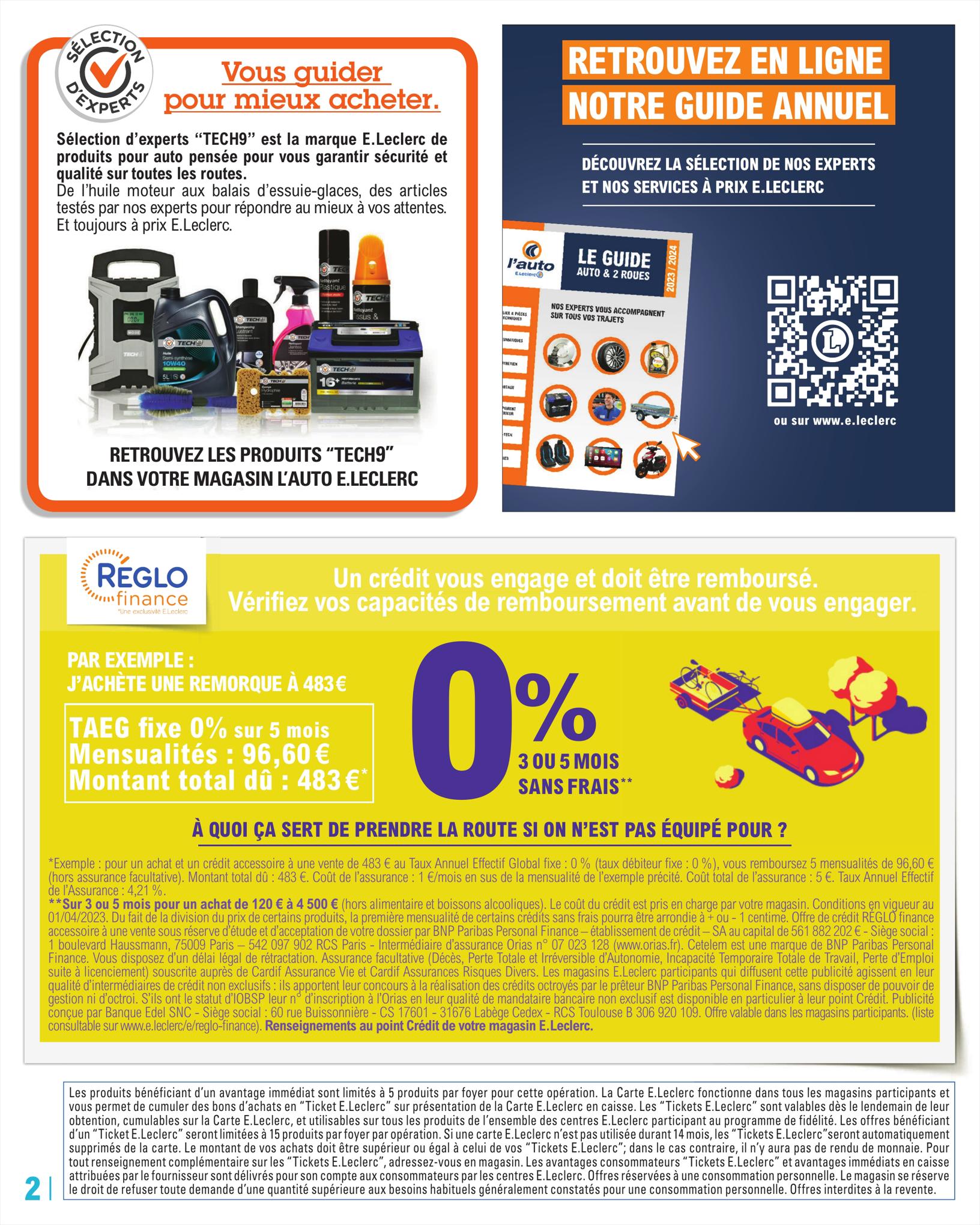 Catalogue E.leclerc 20 Juin – 22 Juillet 2023 Page 2