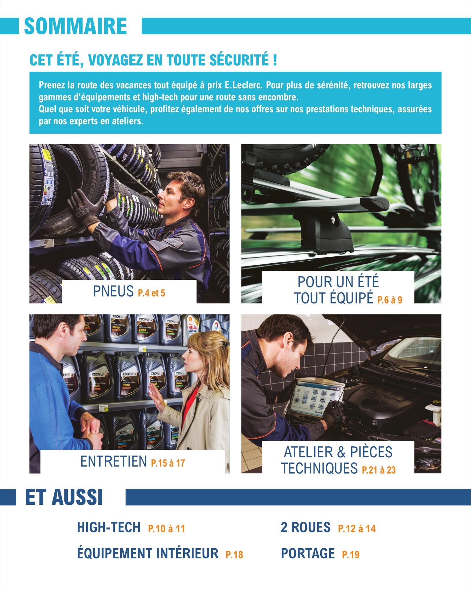 Catalogue E.leclerc 20 Juin – 22 Juillet 2023 Page 3