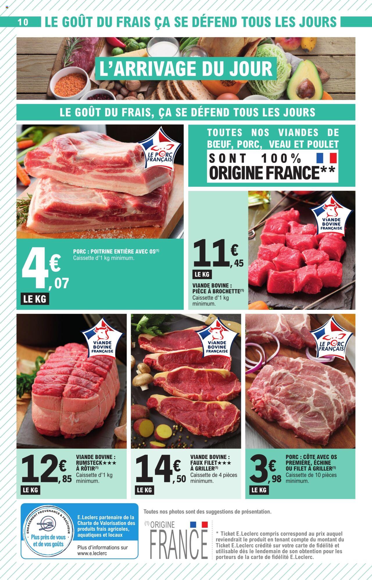 Catalogue E.leclerc 21 Mai – 1 Juin 2024 Page 10