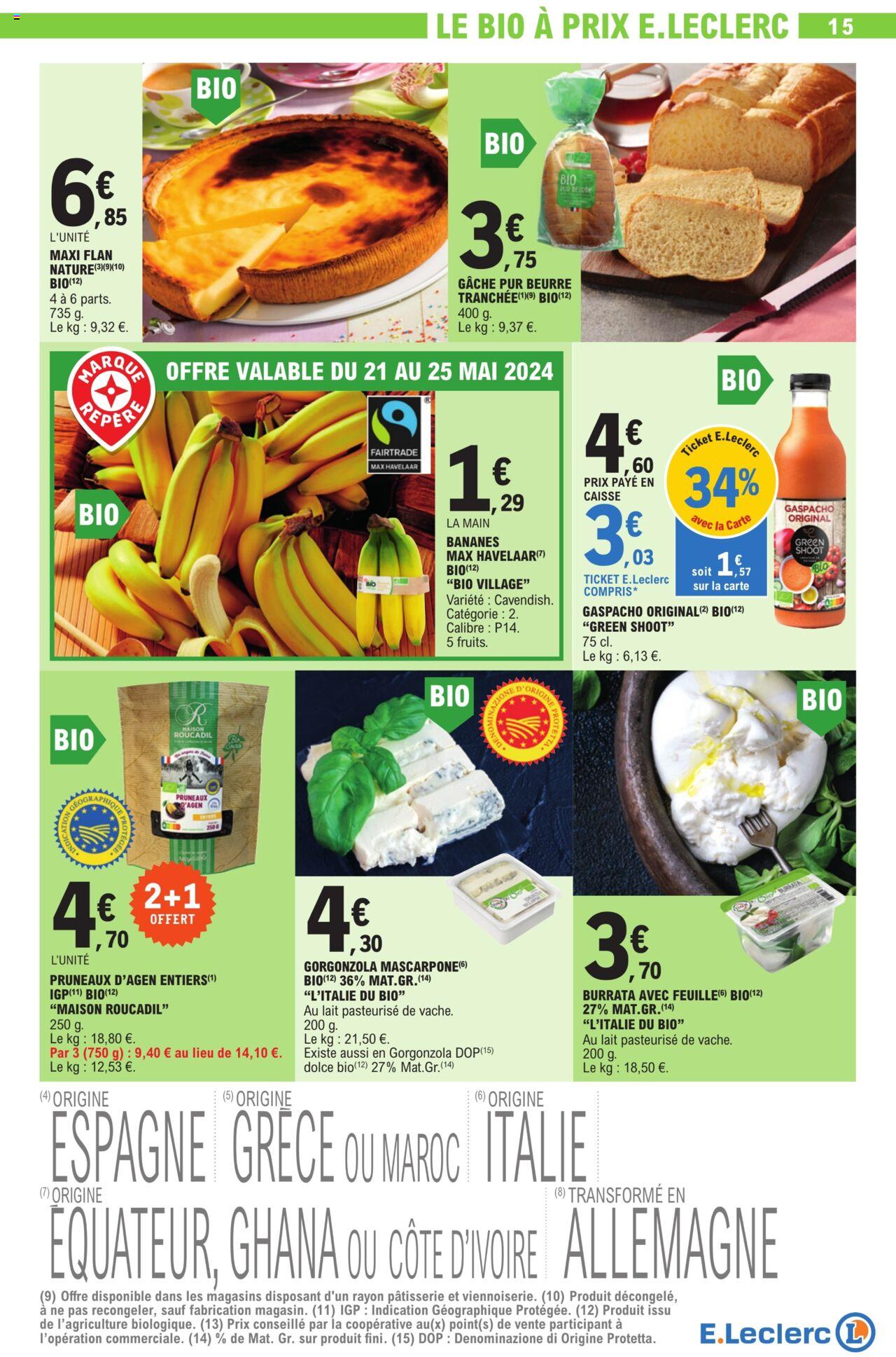 Catalogue E.leclerc 21 Mai – 1 Juin 2024 Page 15