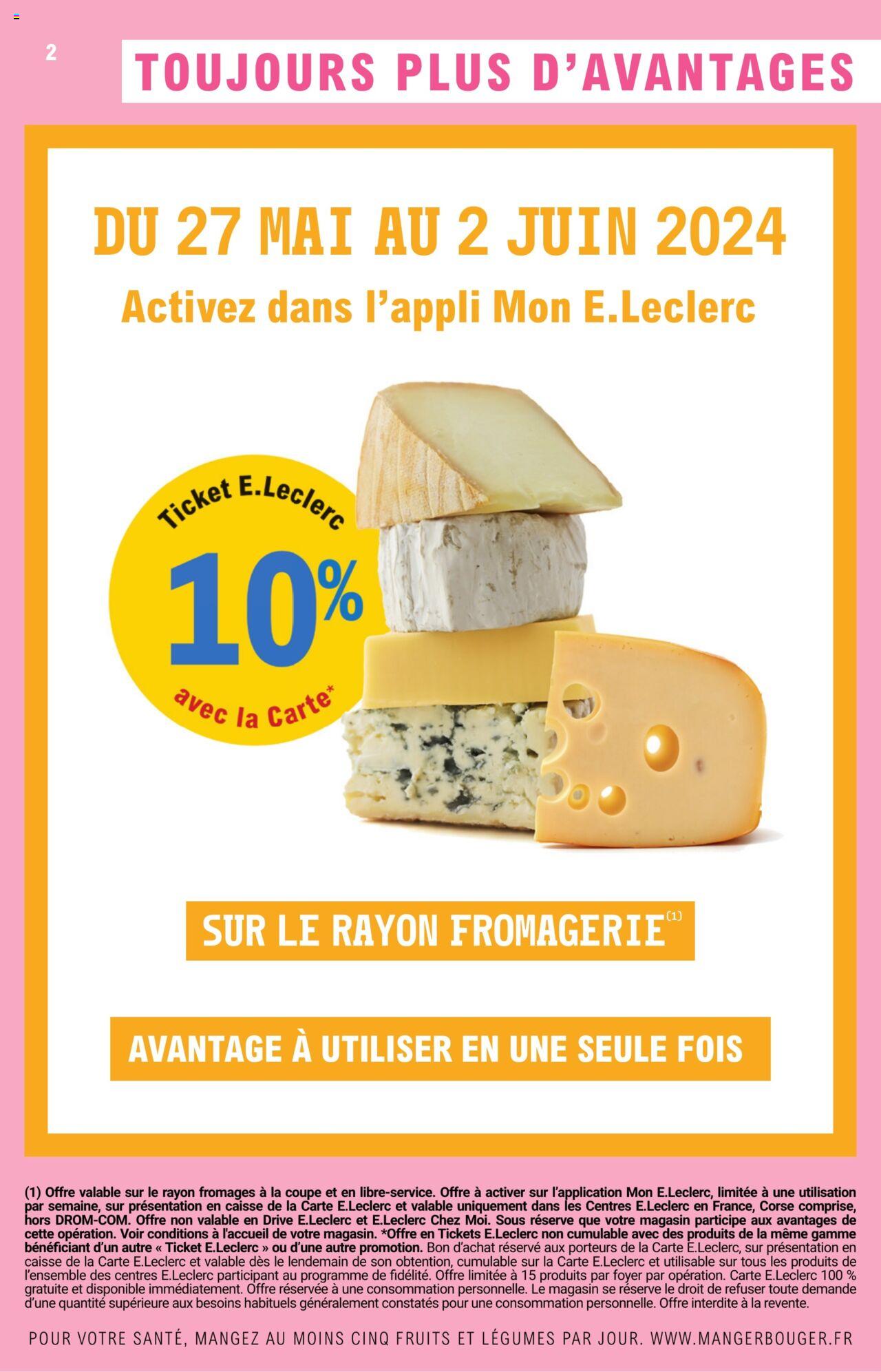 Catalogue E.leclerc 21 Mai – 1 Juin 2024 Page 2