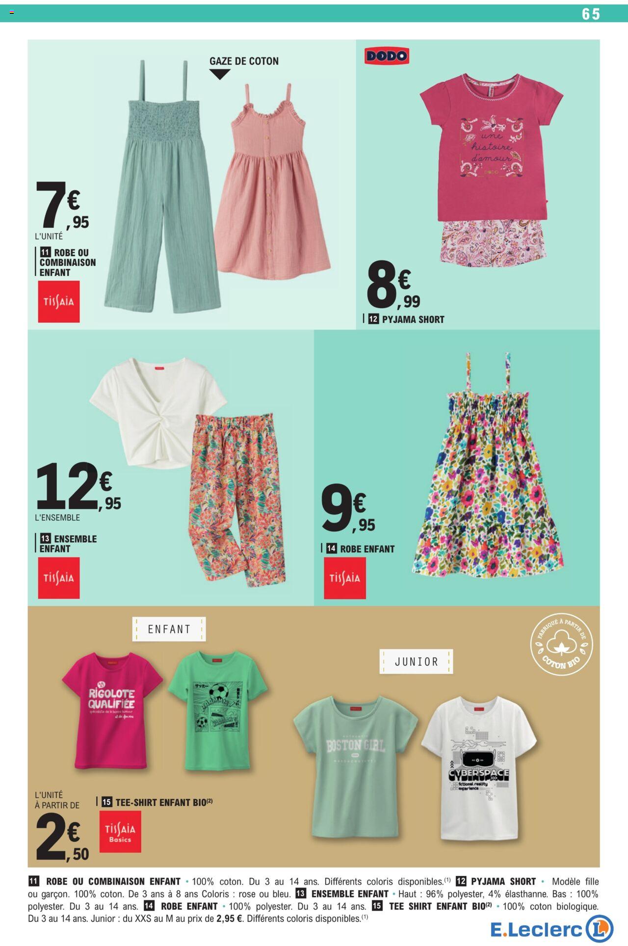 Catalogue E.leclerc 21 Mai – 1 Juin 2024 Page 65