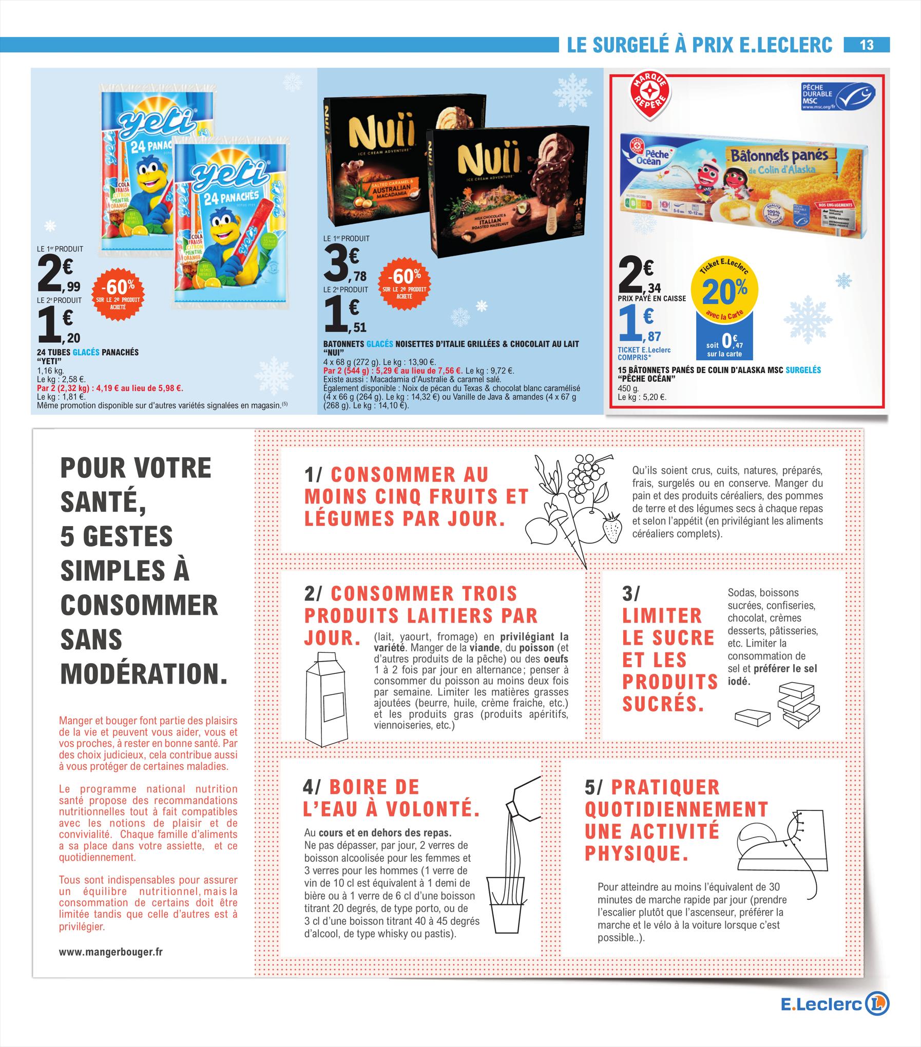 Catalogue E.leclerc 22 – 26 Août 2023 Page 13