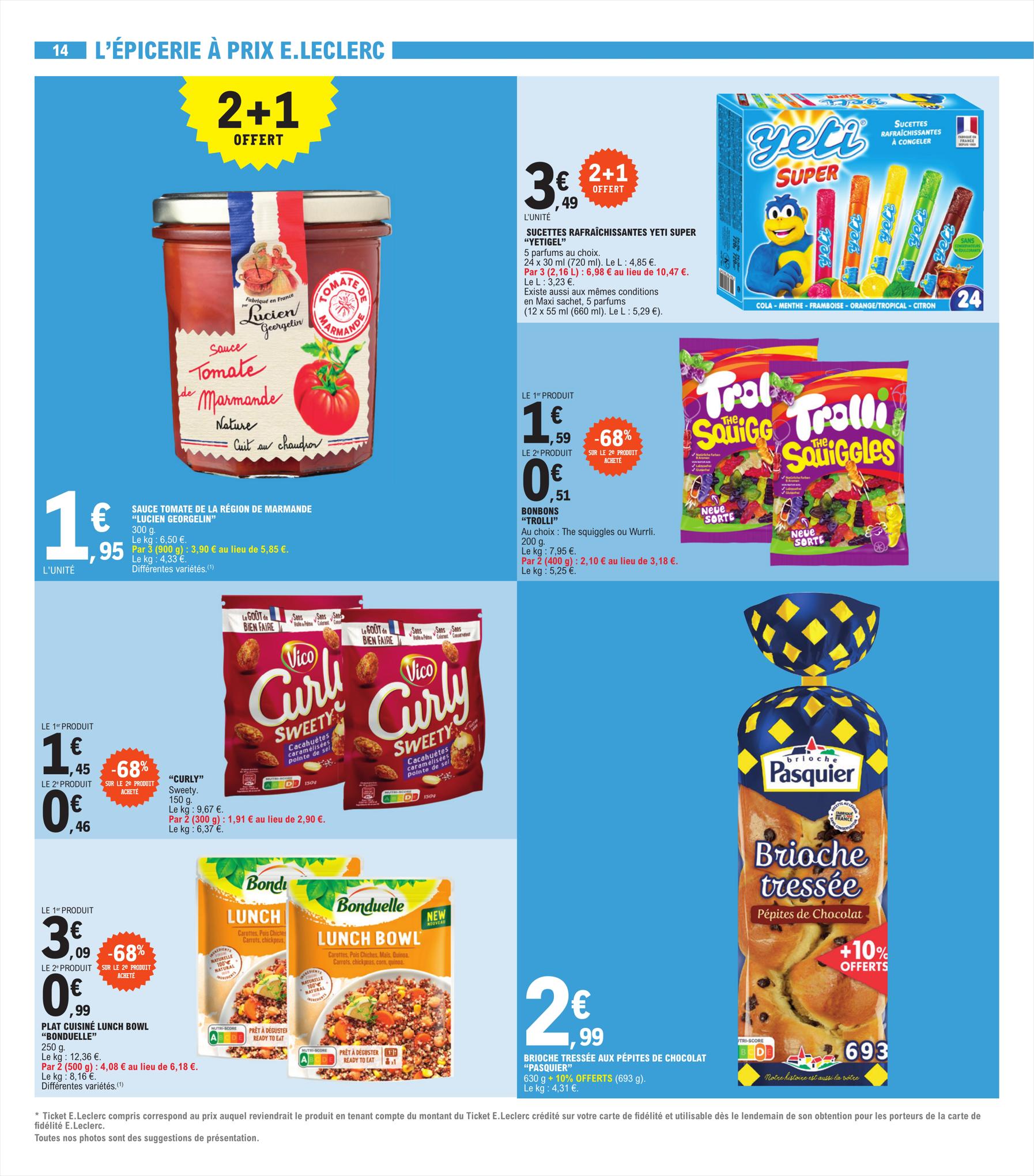 Catalogue E.leclerc 22 – 26 Août 2023 Page 14
