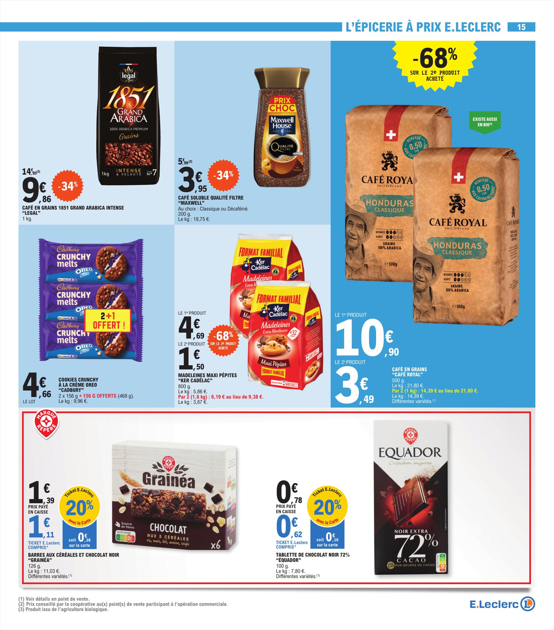 Catalogue E.leclerc 22 – 26 Août 2023 Page 15