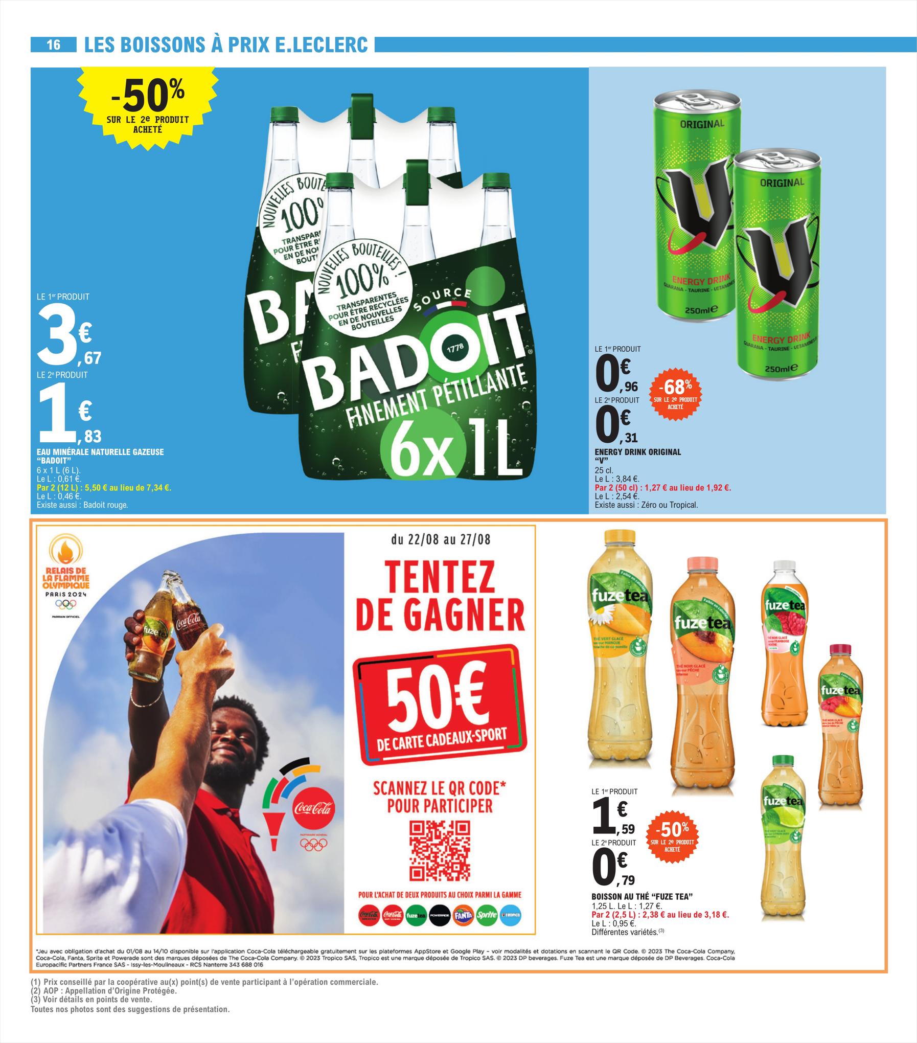 Catalogue E.leclerc 22 – 26 Août 2023 Page 16