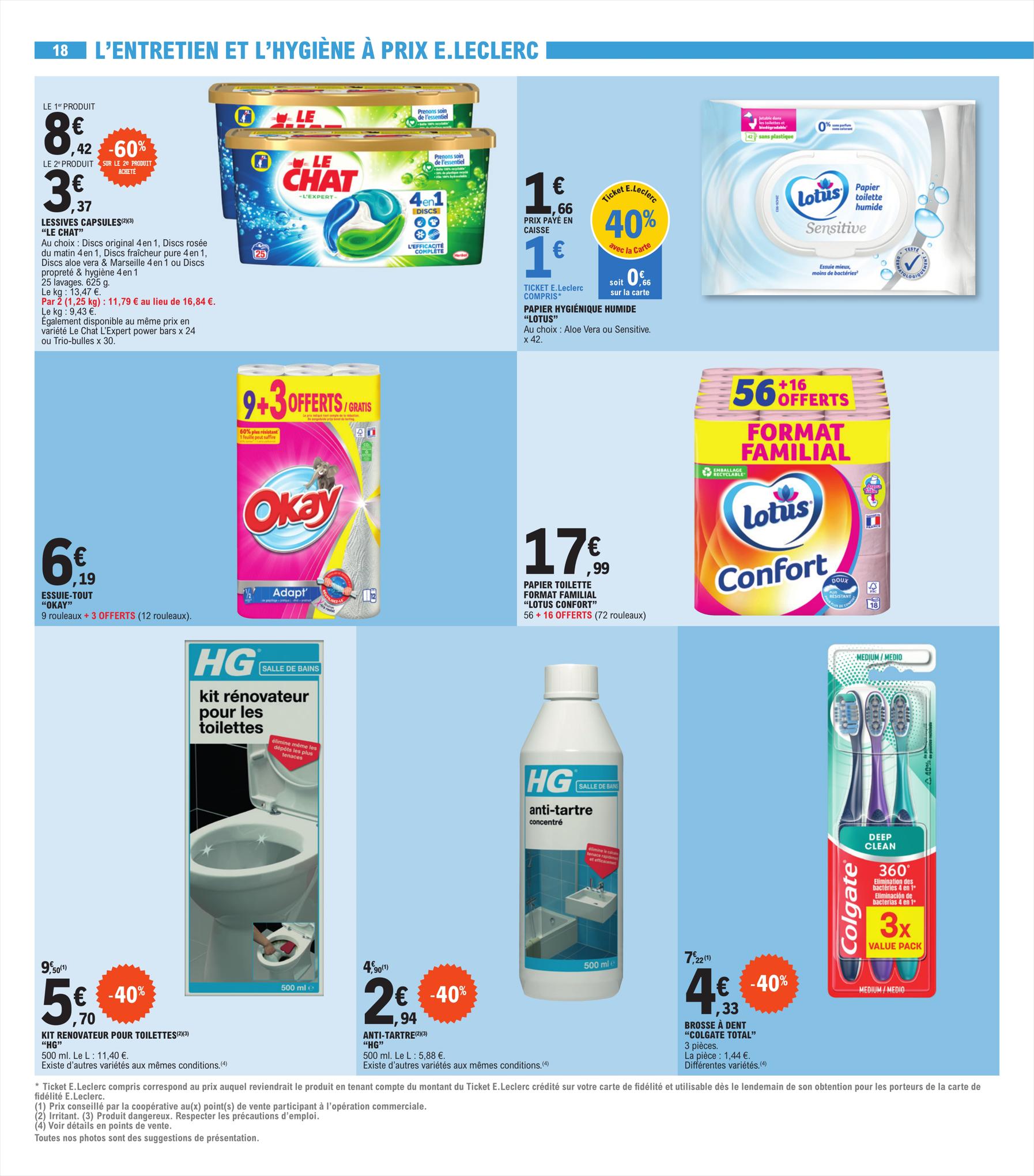 Catalogue E.leclerc 22 – 26 Août 2023 Page 18