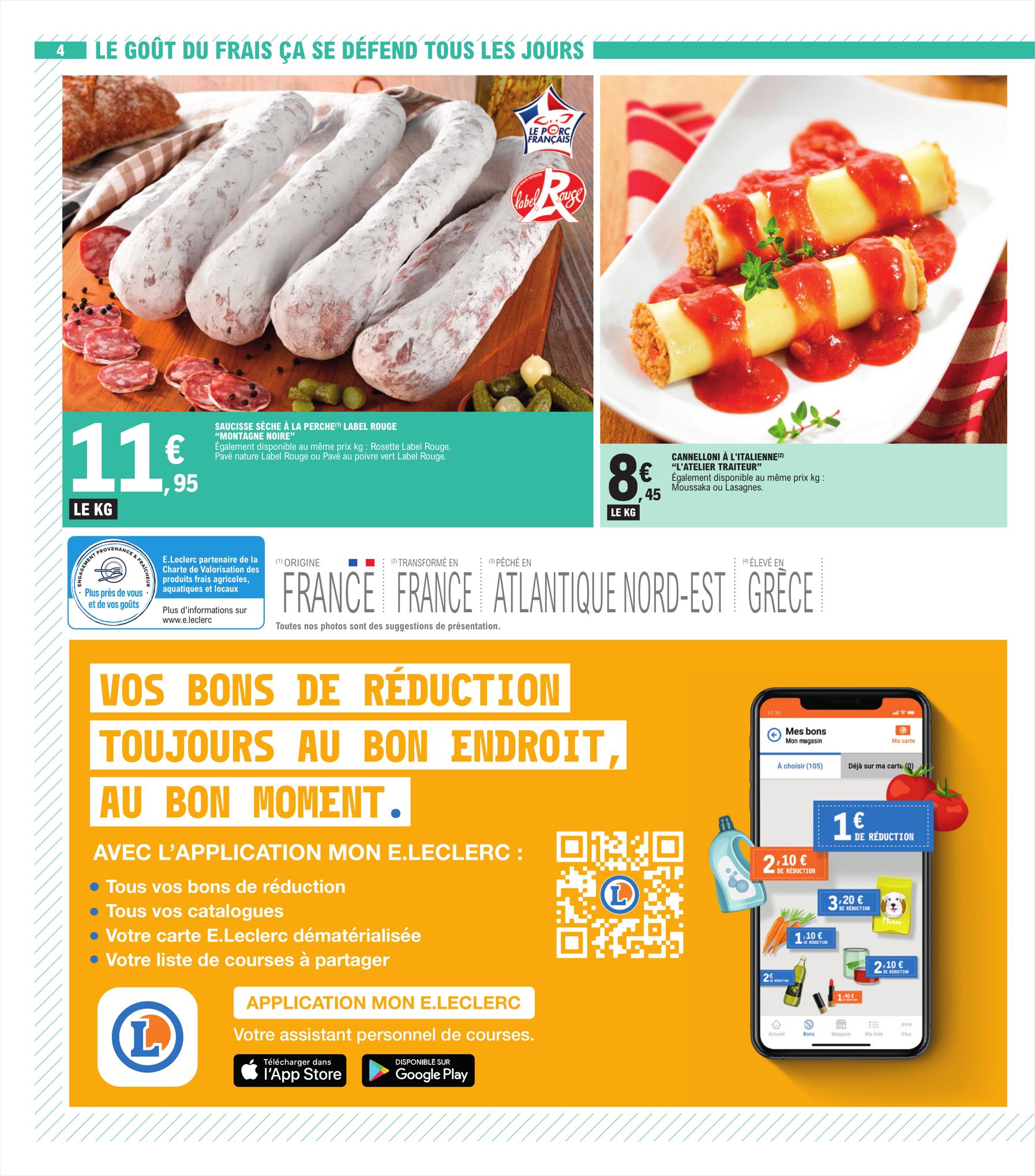 Catalogue E.leclerc 22 – 26 Août 2023 Page 4
