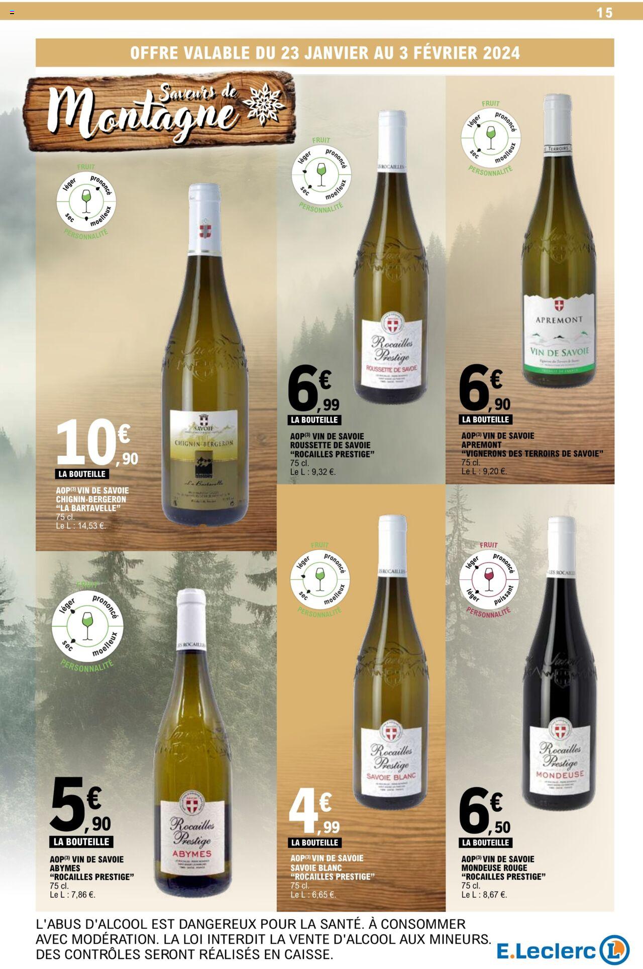 Catalogue E.leclerc 23 – 27 Janvier 2024 Page 15