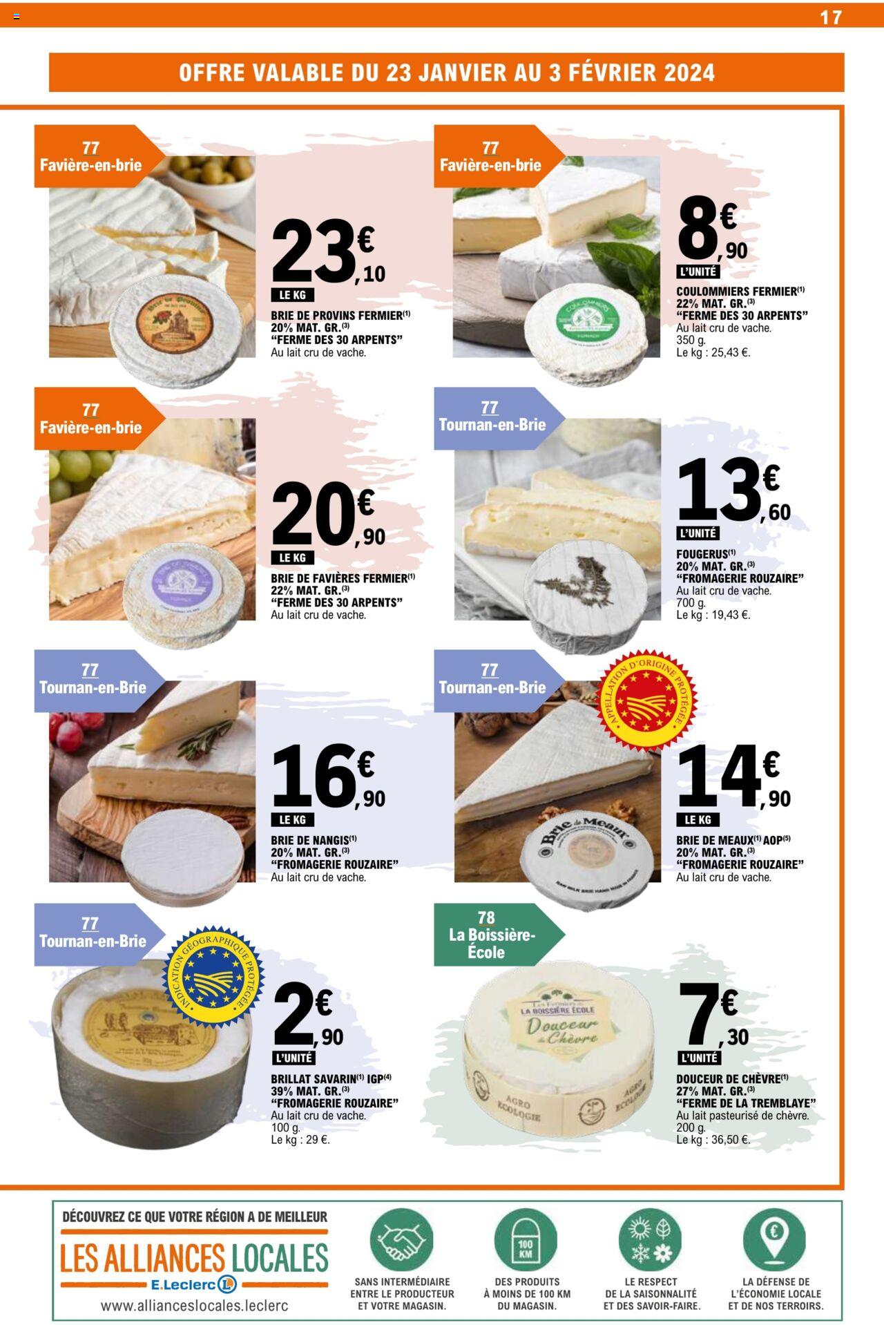 Catalogue E.leclerc 23 – 27 Janvier 2024 Page 17
