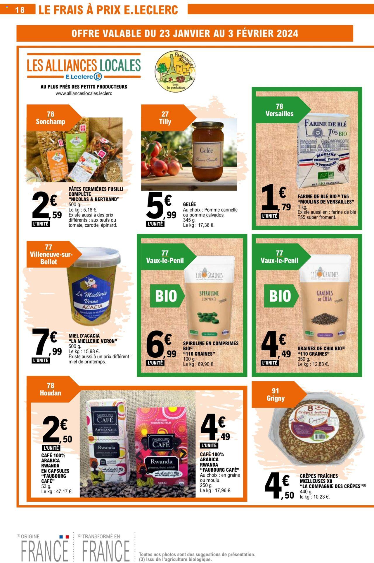 Catalogue E.leclerc 23 – 27 Janvier 2024 Page 18