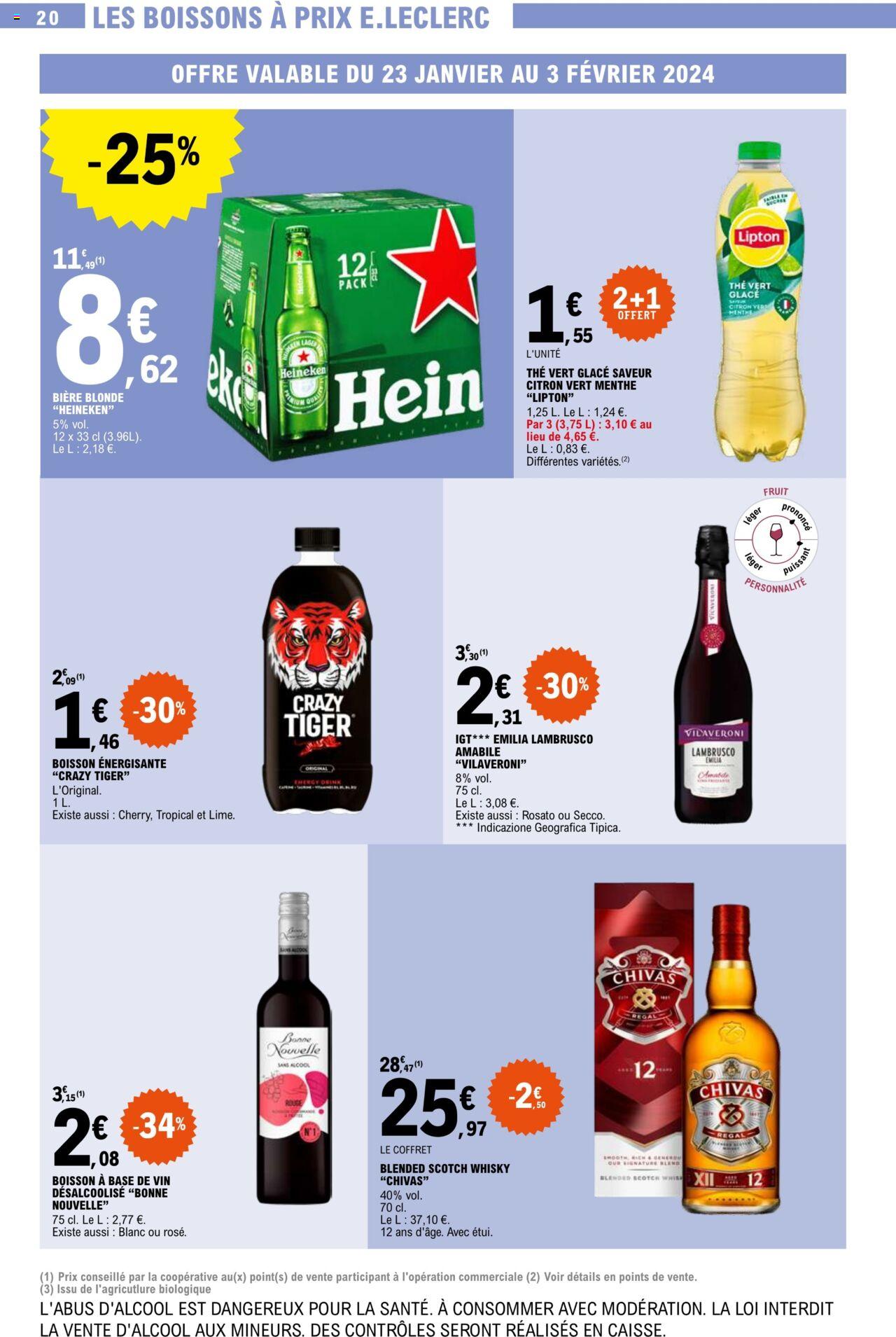 Catalogue E.leclerc 23 – 27 Janvier 2024 Page 20