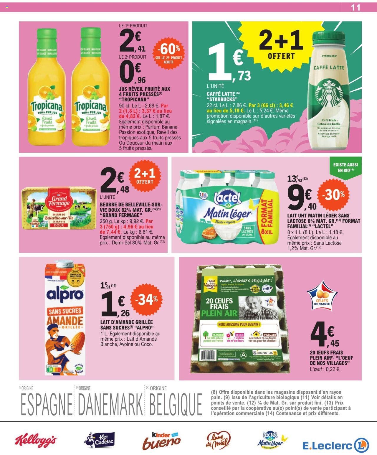 Catalogue E.leclerc 23 Avr – 4 Mai 2024 Page 11