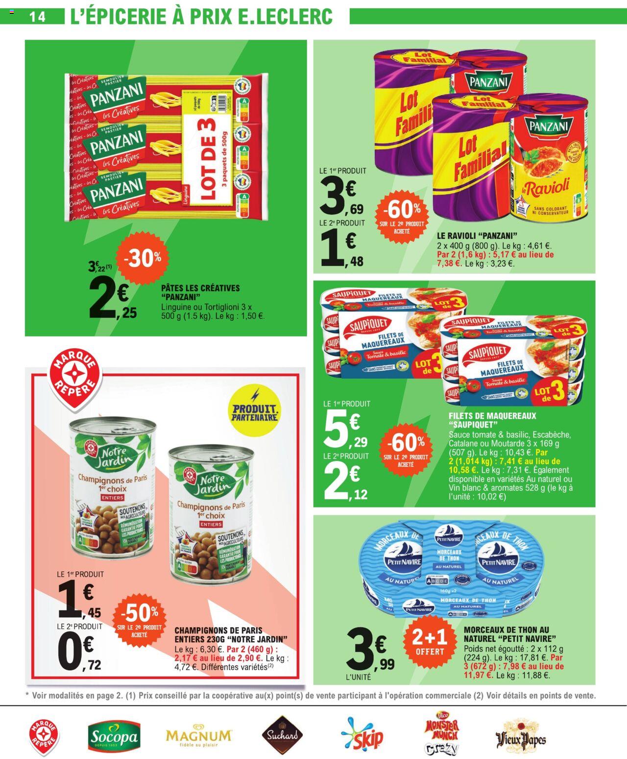 Catalogue E.leclerc 23 Avr – 4 Mai 2024 Page 14