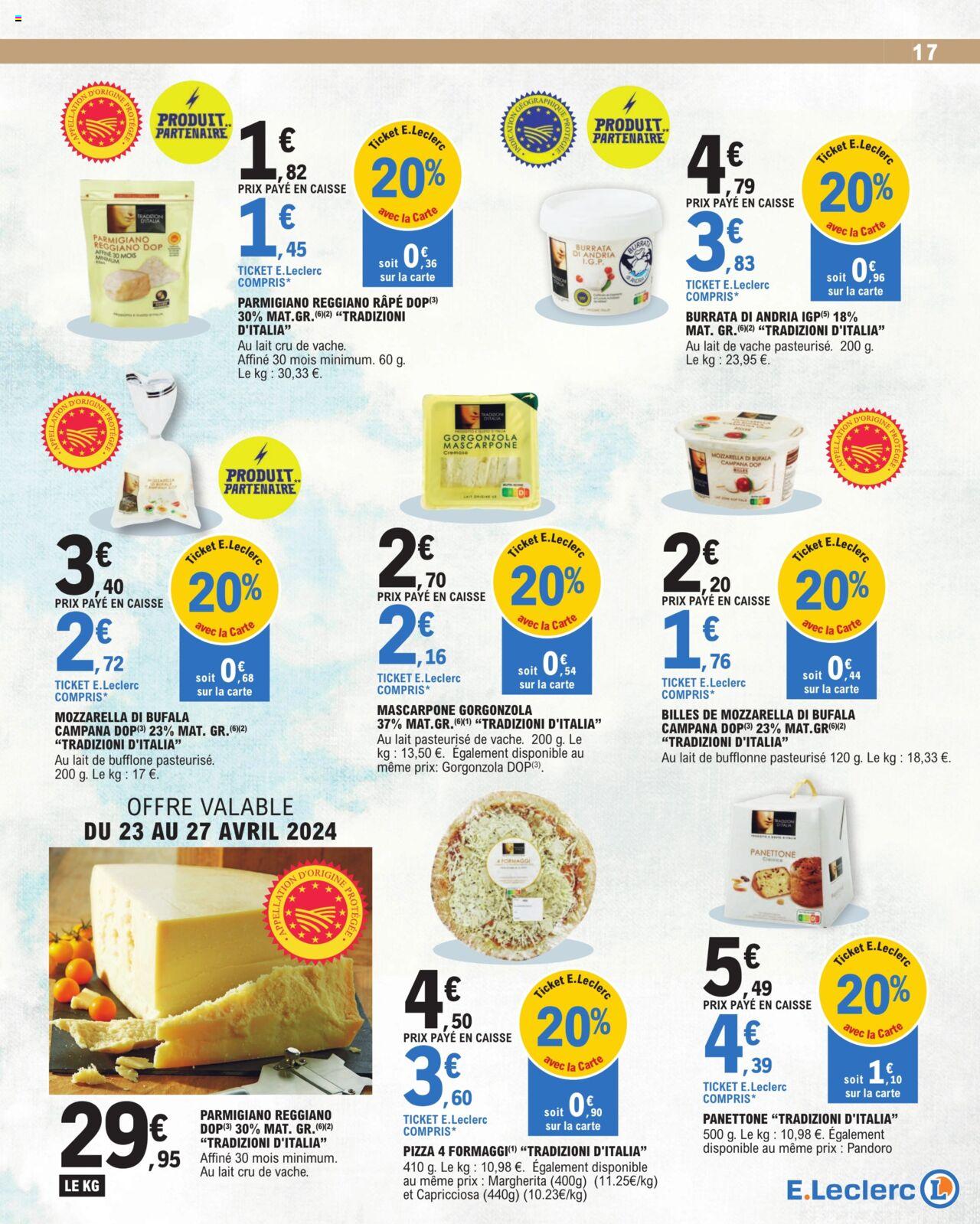 Catalogue E.leclerc 23 Avr – 4 Mai 2024 Page 17