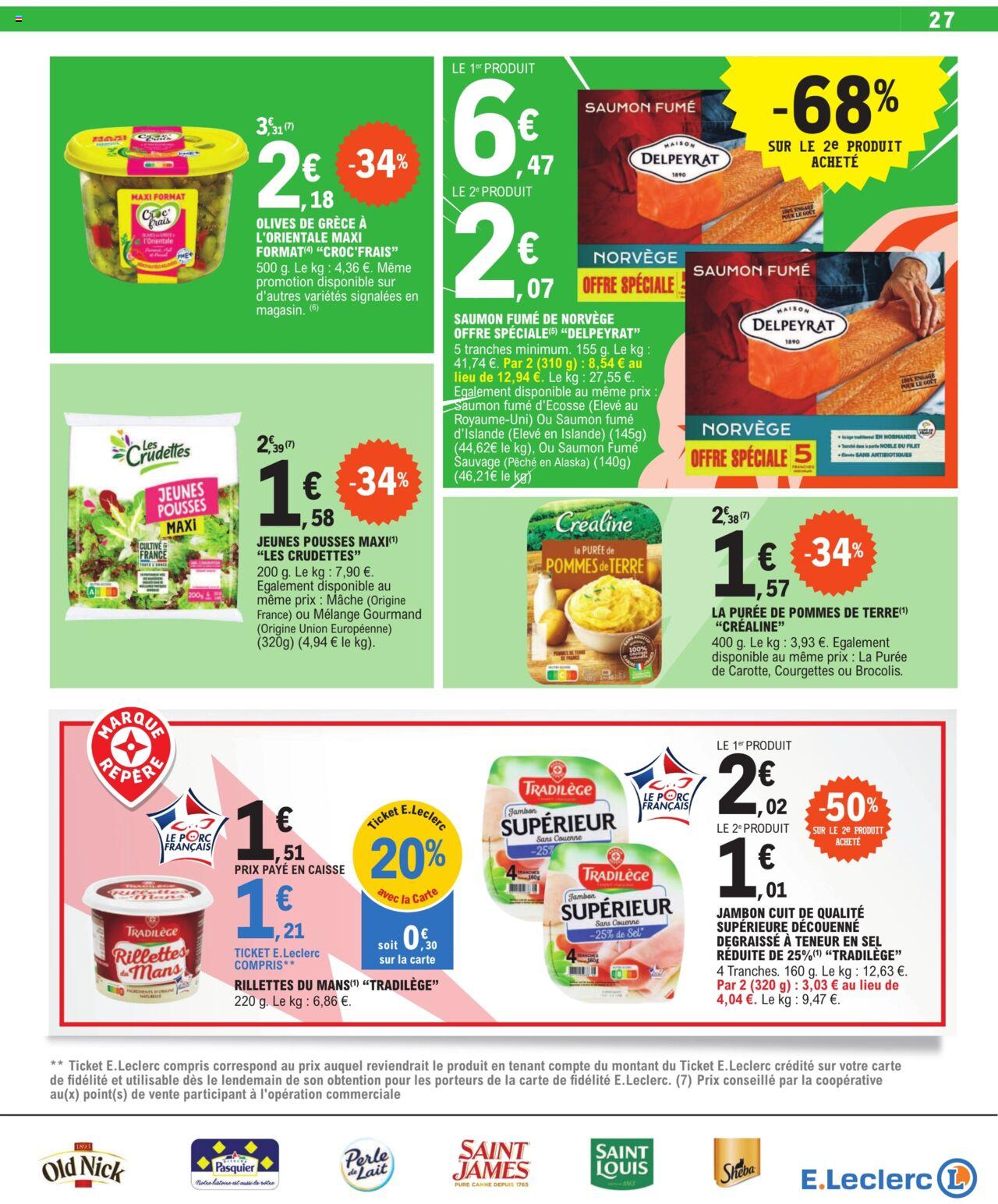 Catalogue E.leclerc 23 Avr – 4 Mai 2024 Page 27