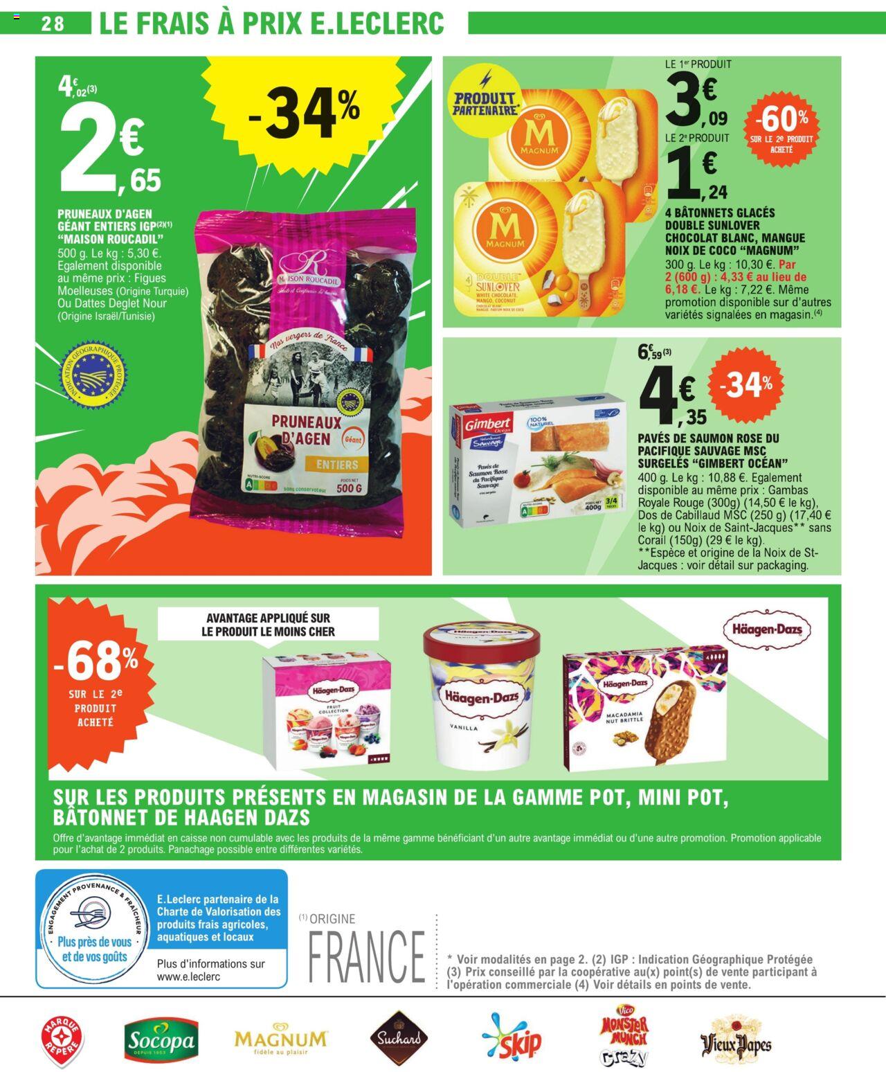 Catalogue E.leclerc 23 Avr – 4 Mai 2024 Page 28