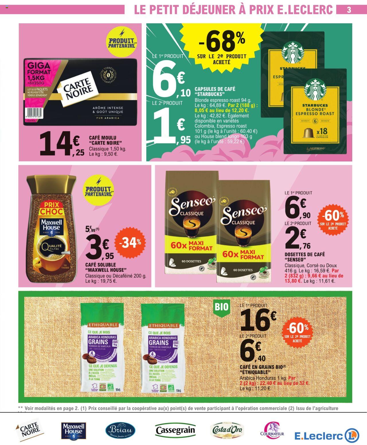 Catalogue E.leclerc 23 Avr – 4 Mai 2024 Page 3