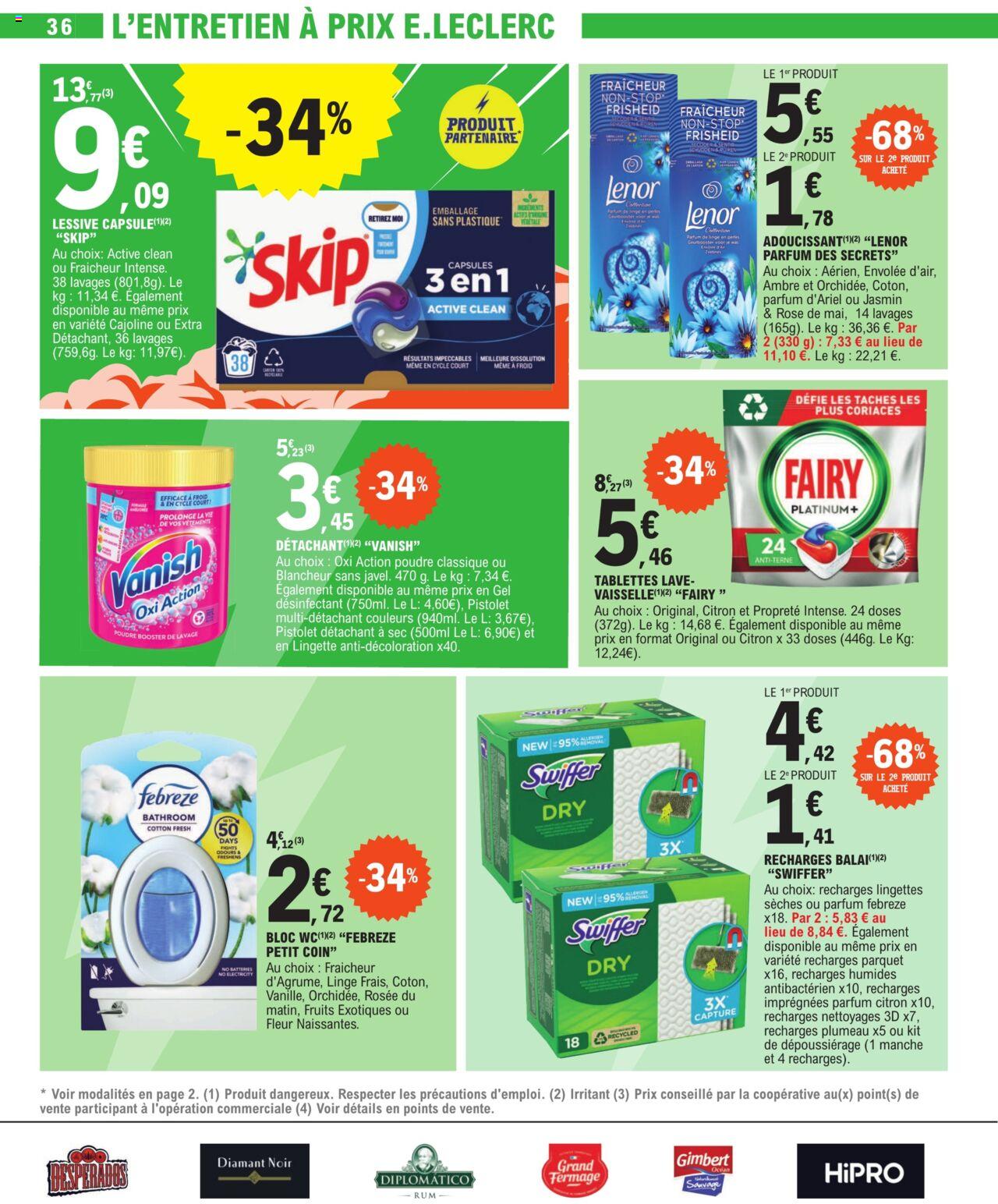 Catalogue E.leclerc 23 Avr – 4 Mai 2024 Page 36