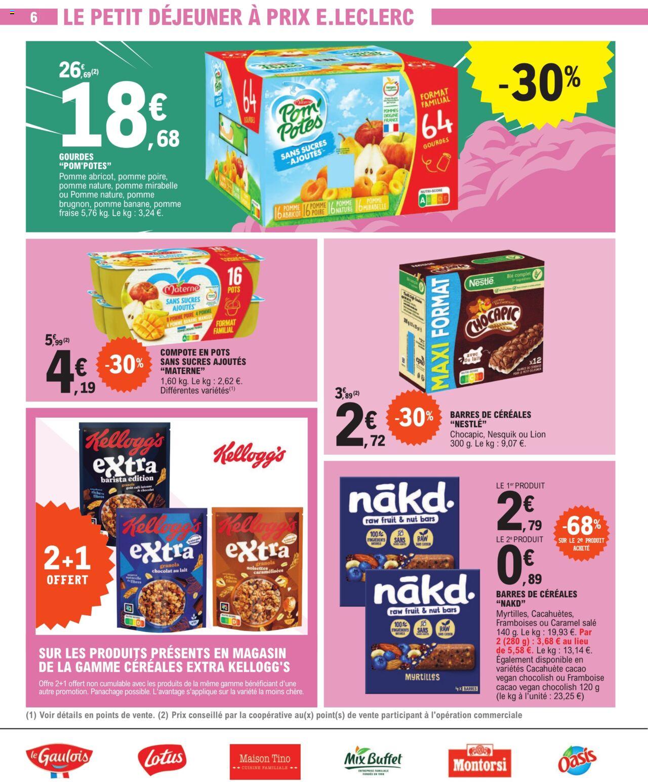 Catalogue E.leclerc 23 Avr – 4 Mai 2024 Page 6
