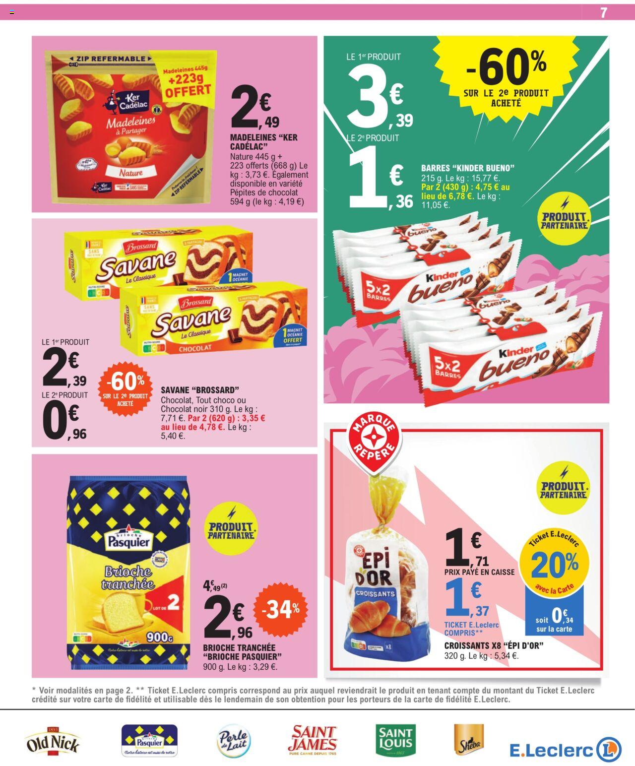 Catalogue E.leclerc 23 Avr – 4 Mai 2024 Page 7