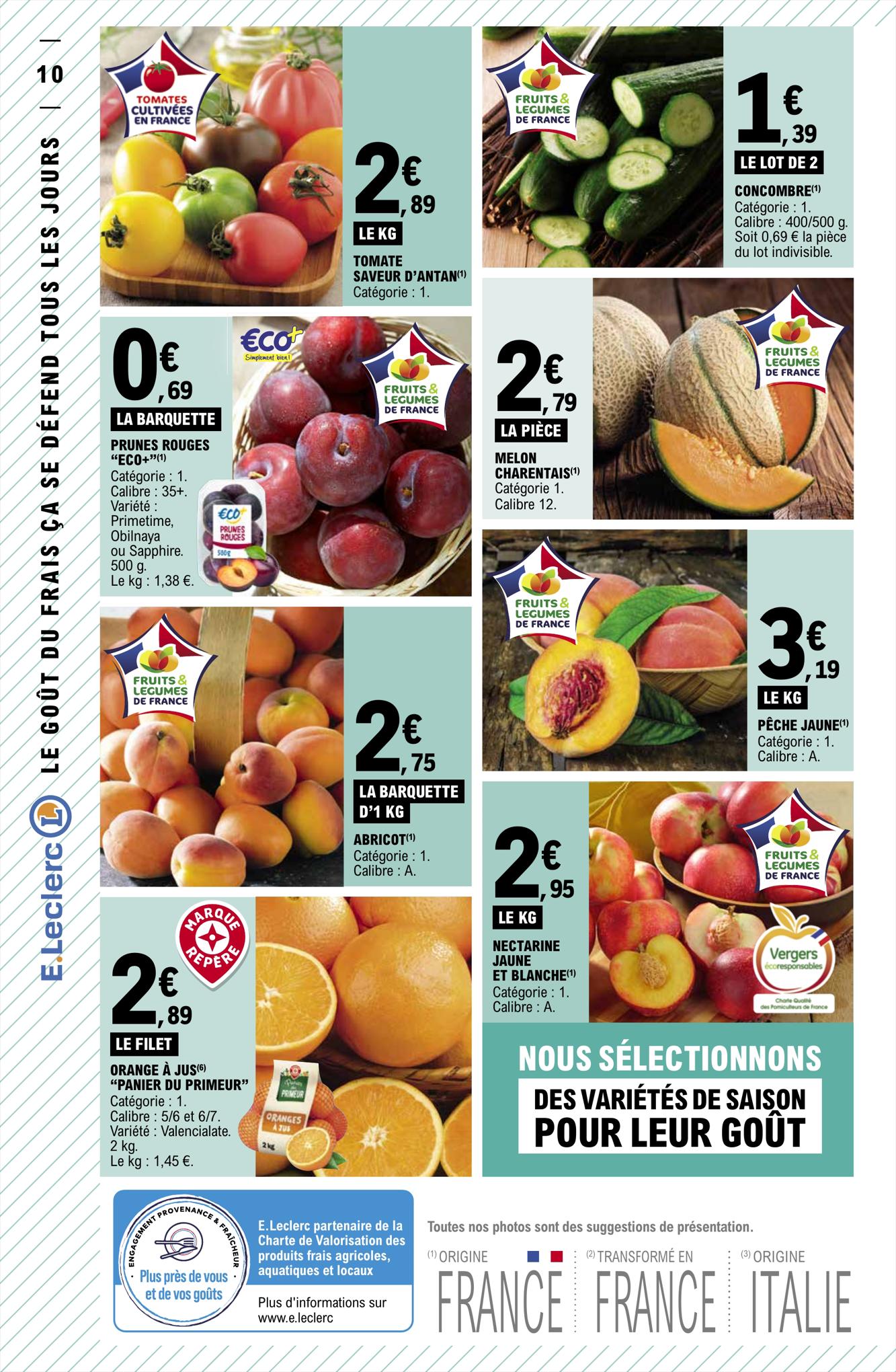 Catalogue E.leclerc 25 – 29 Juillet 2023 Page 10
