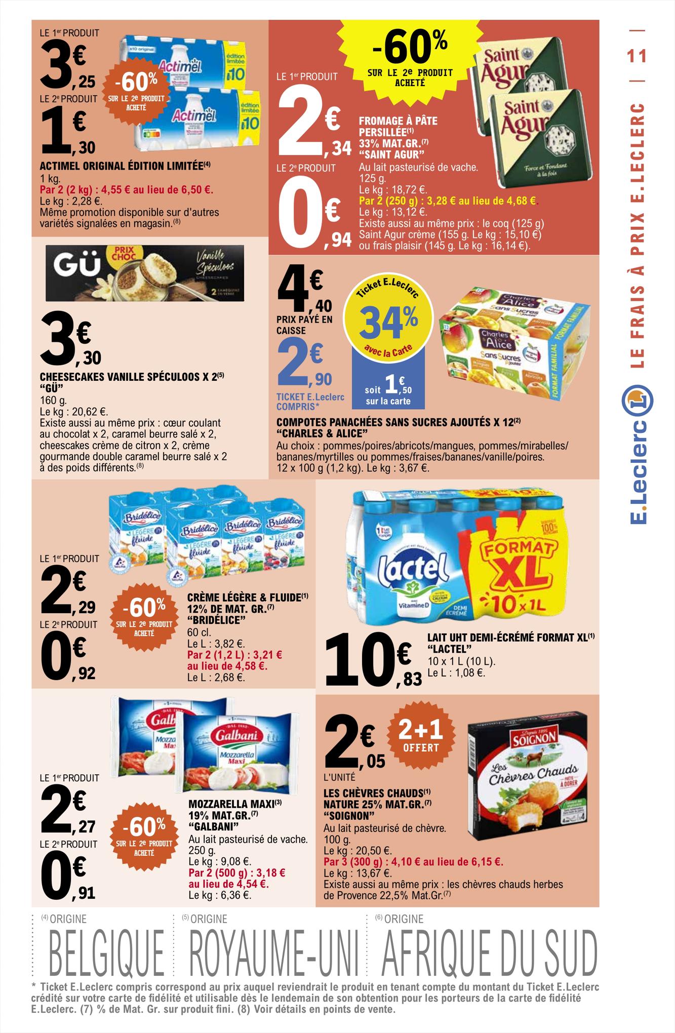 Catalogue E.leclerc 25 – 29 Juillet 2023 Page 11