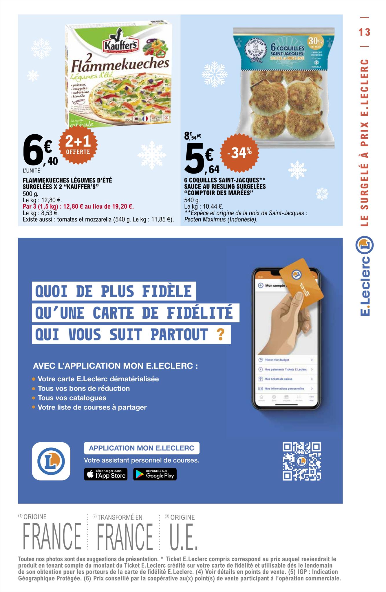 Catalogue E.leclerc 25 – 29 Juillet 2023 Page 13
