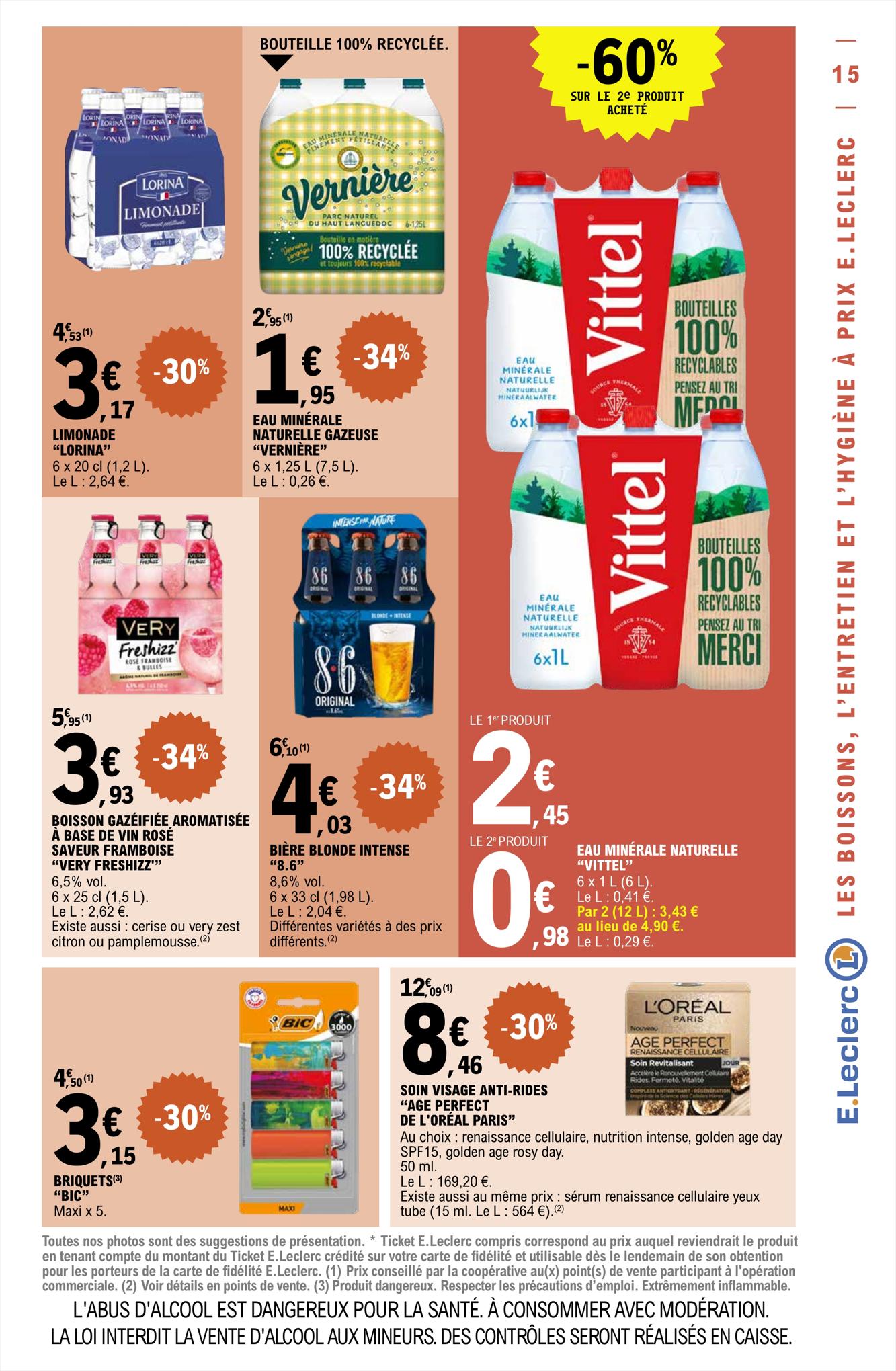 Catalogue E.leclerc 25 – 29 Juillet 2023 Page 15