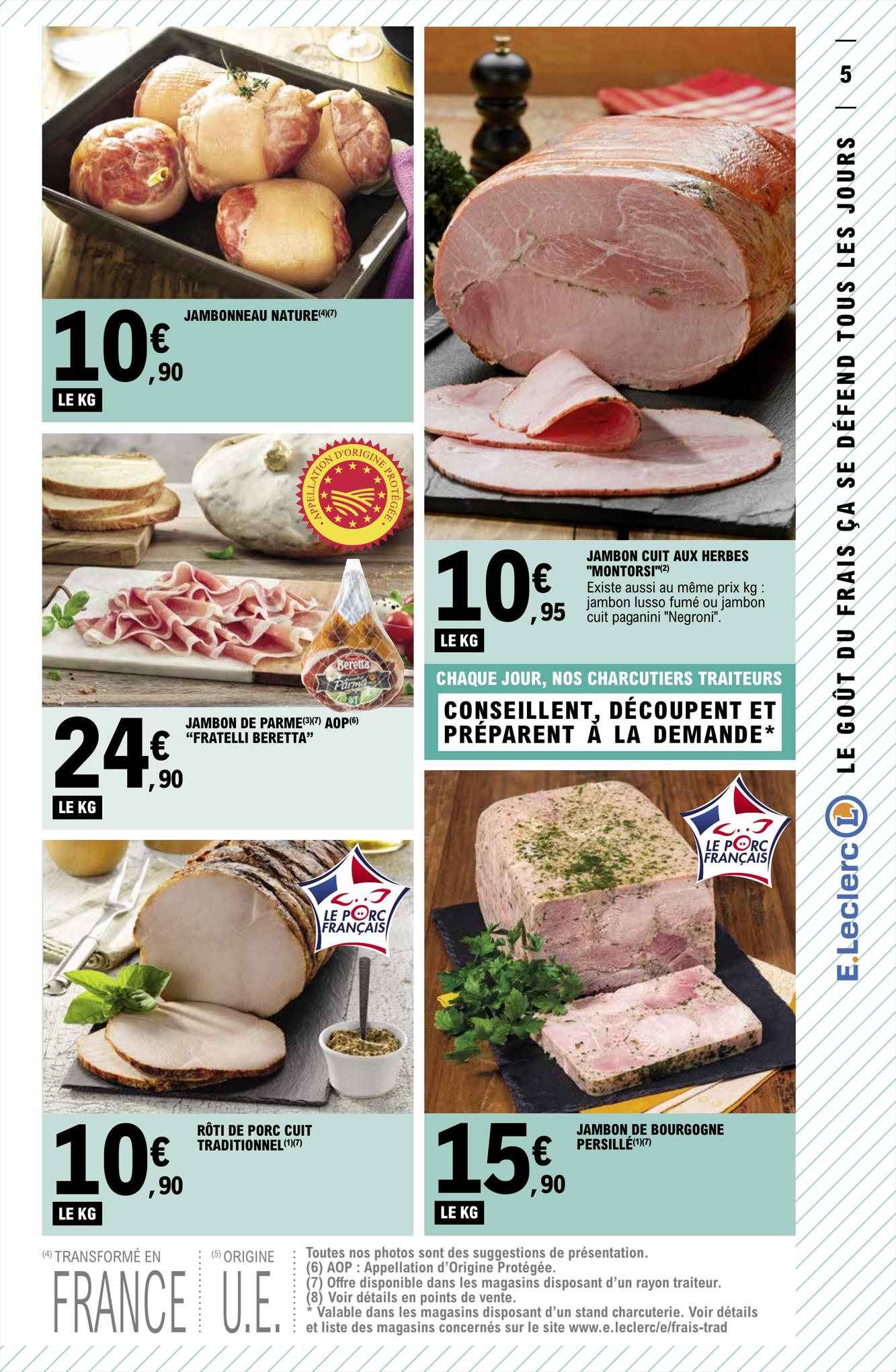 Catalogue E.leclerc 25 – 29 Juillet 2023 Page 5