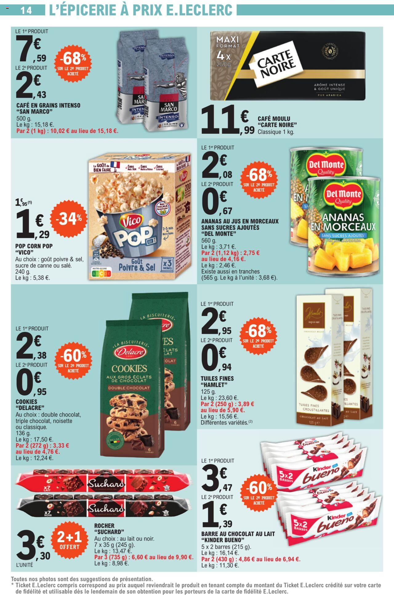 Catalogue E.leclerc 26 – 30 Décembre 2023 Page 14
