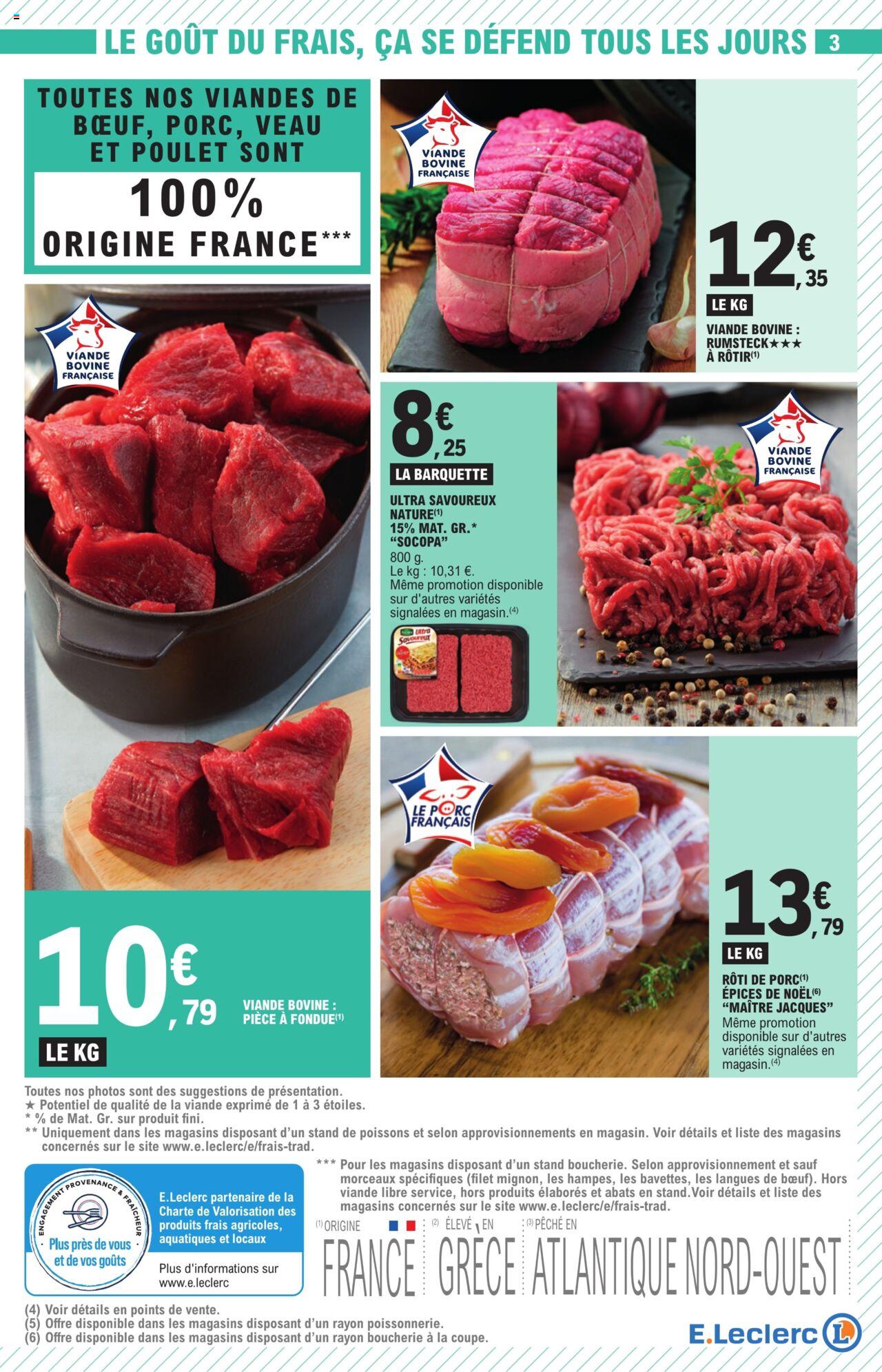 Catalogue E.leclerc 26 – 30 Décembre 2023 Page 3