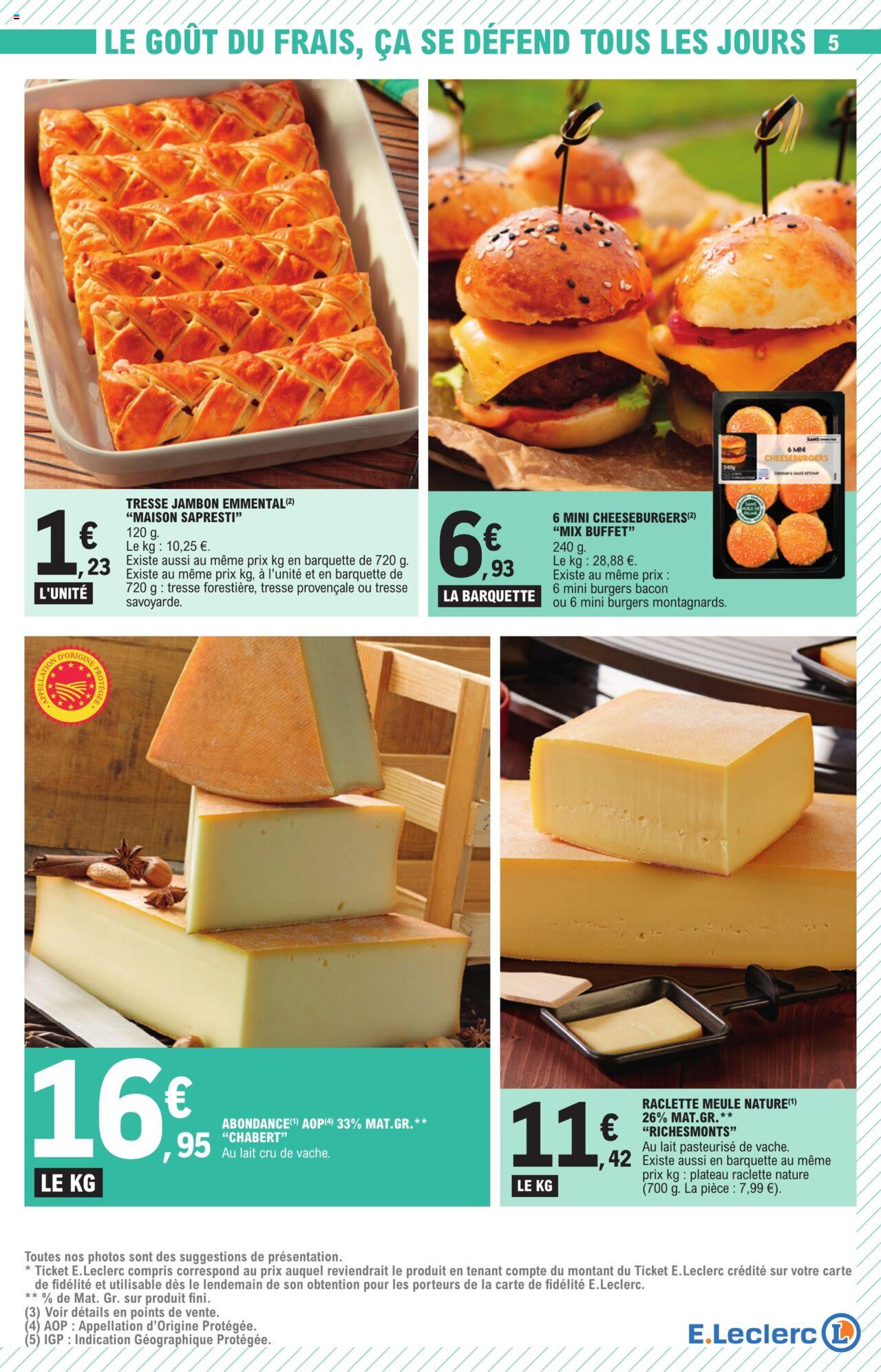 Catalogue E.leclerc 26 – 30 Décembre 2023 Page 5