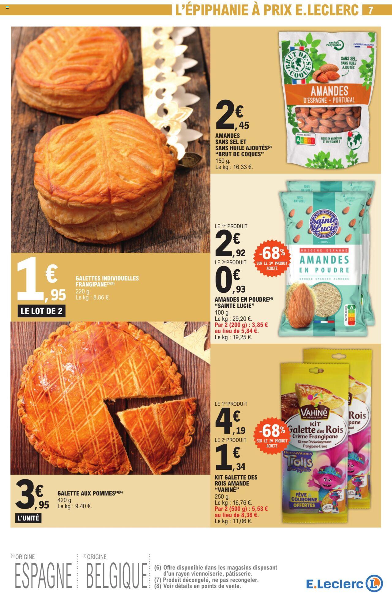 Catalogue E.leclerc 26 – 30 Décembre 2023 Page 7